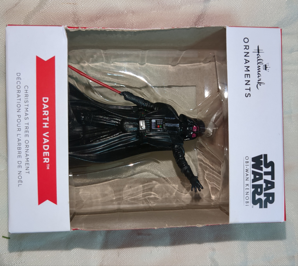Disney Hallmark Star Wars Darth Vader ornament HH401