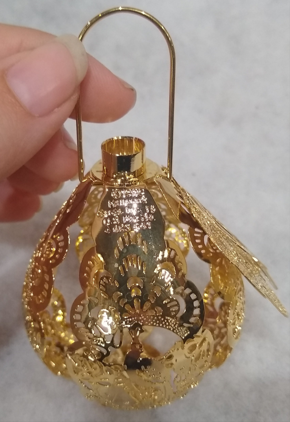 Vintage 1986 Hallmark Keepsake ornament Twelve Days of Christmas Partridge in a Pear Tree ho987