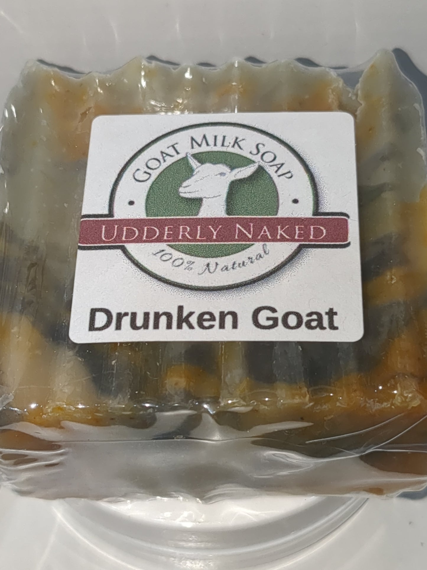 UN6 Utterly naked goat milk soap scented Drunken Goat