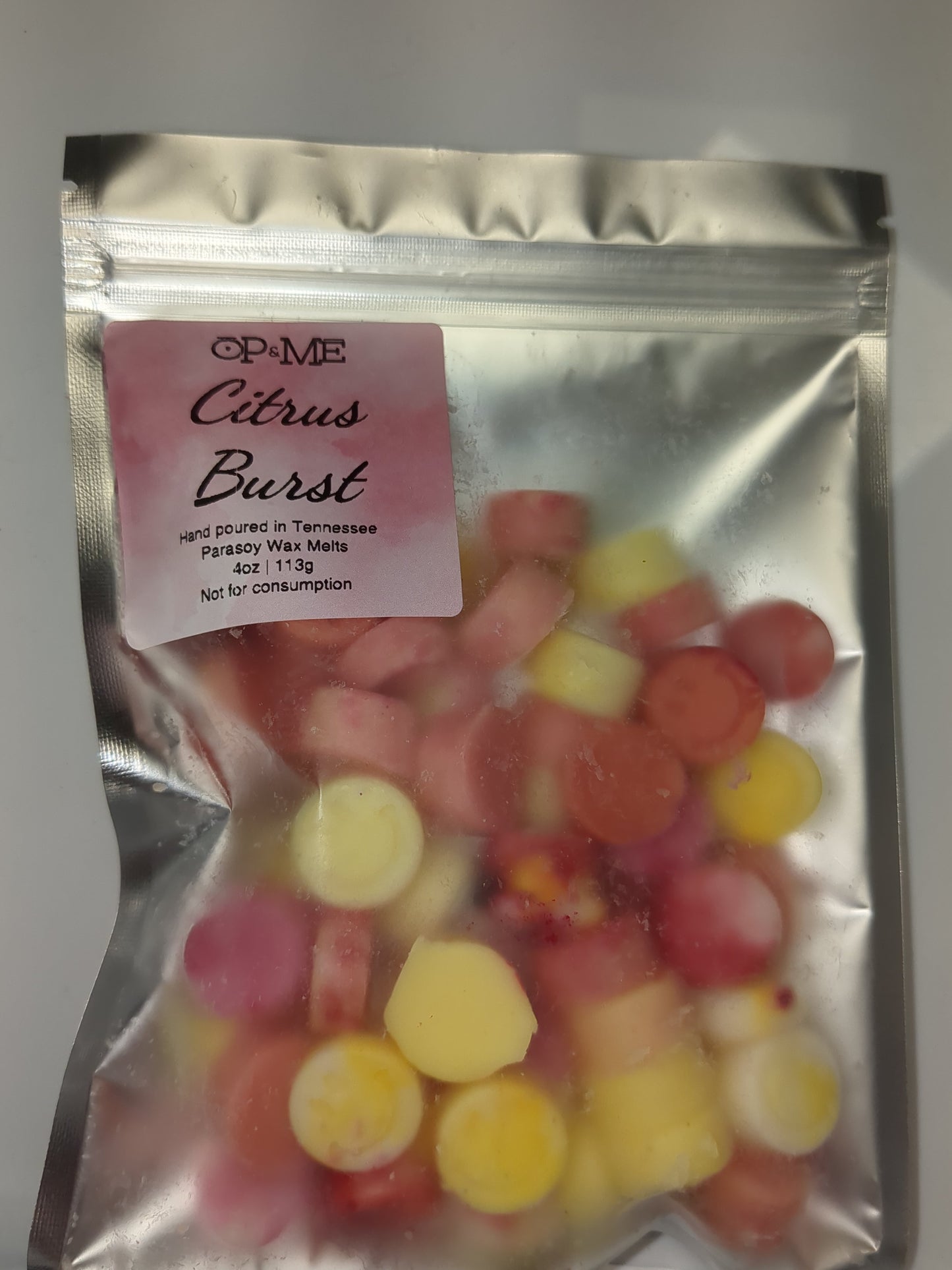 WM25 Citrus Burst parasoy Wax melts 4 oz
