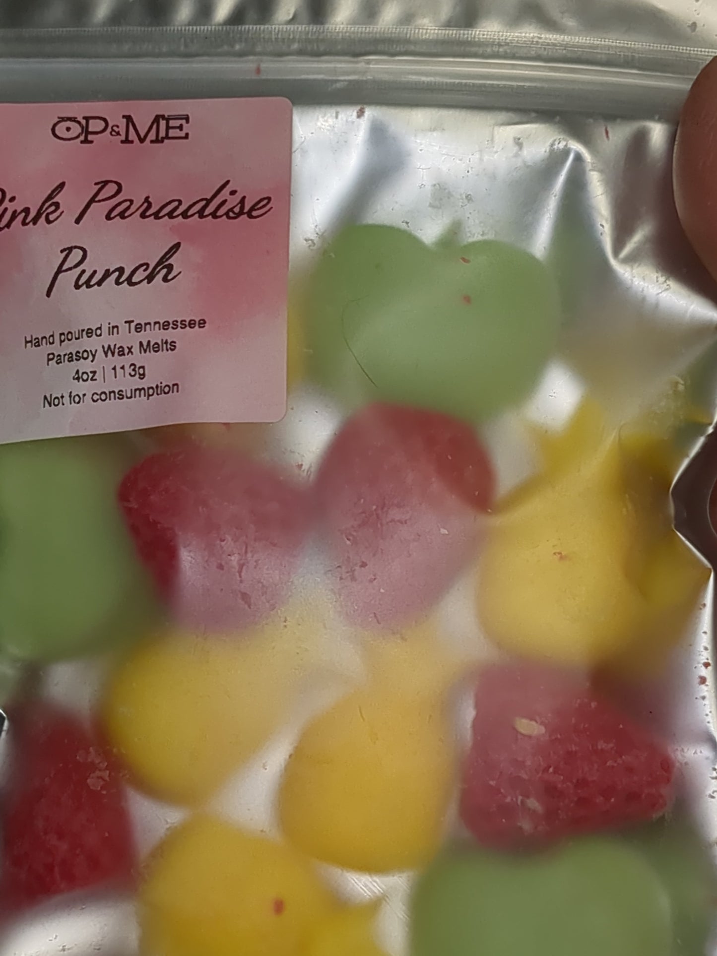 WM2a Pink Paradise Punch Wax Melts 1oz