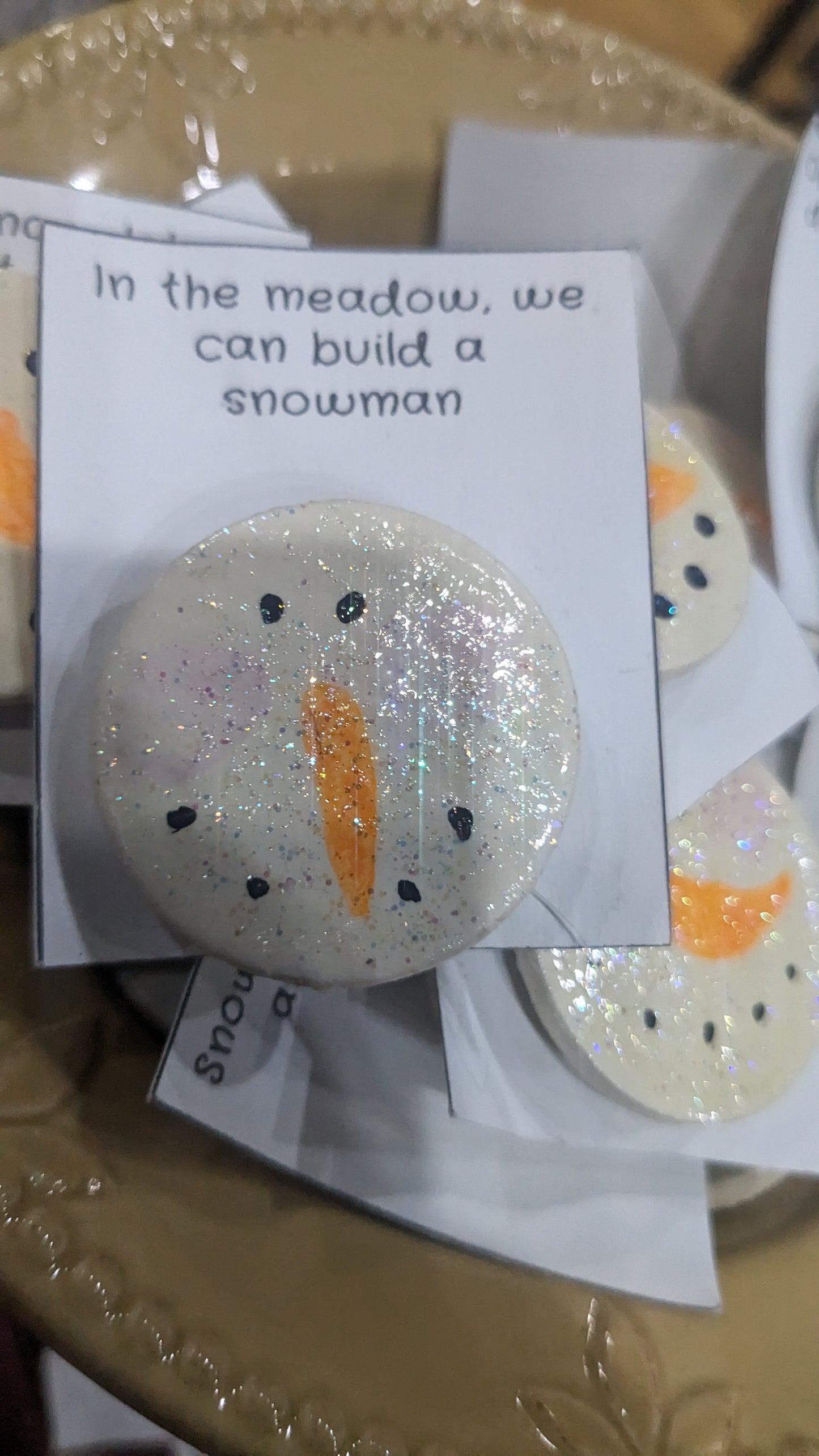 Magnet Snowman