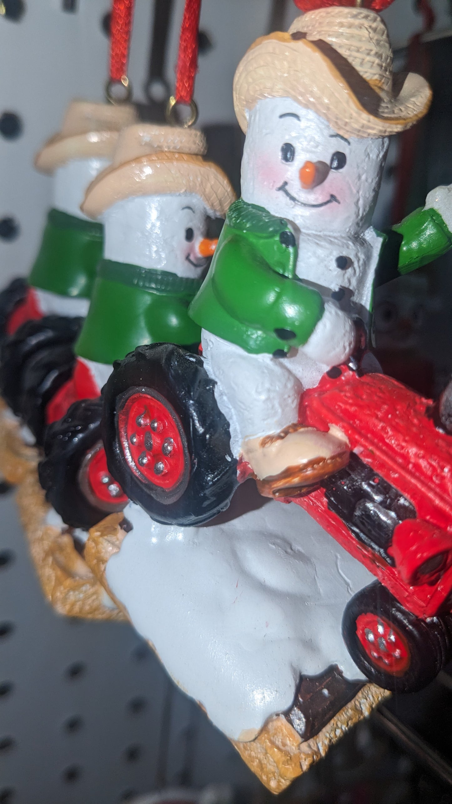 Marshmallow Farmer Ornament