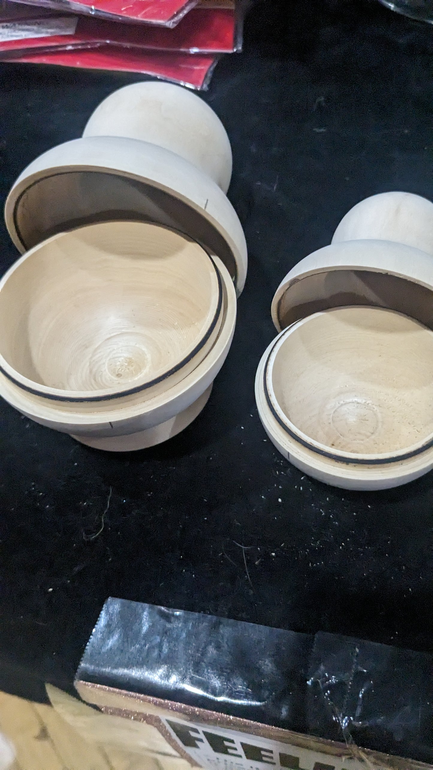 Potbellied Blank Nesting Doll 5pc./4"