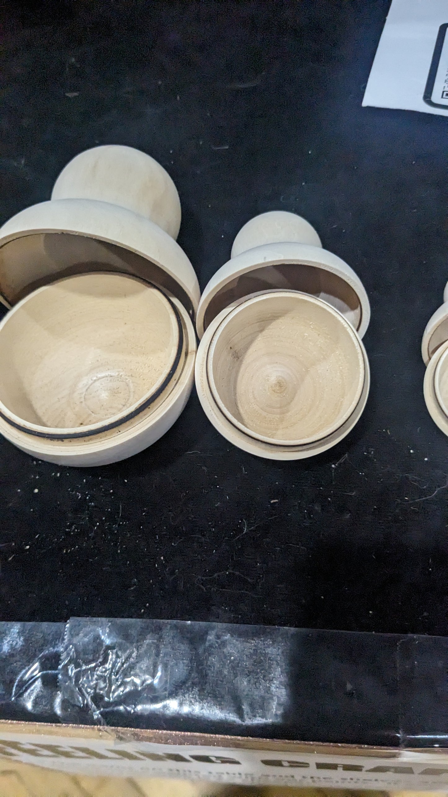 Potbellied Blank Nesting Doll 5pc./4"