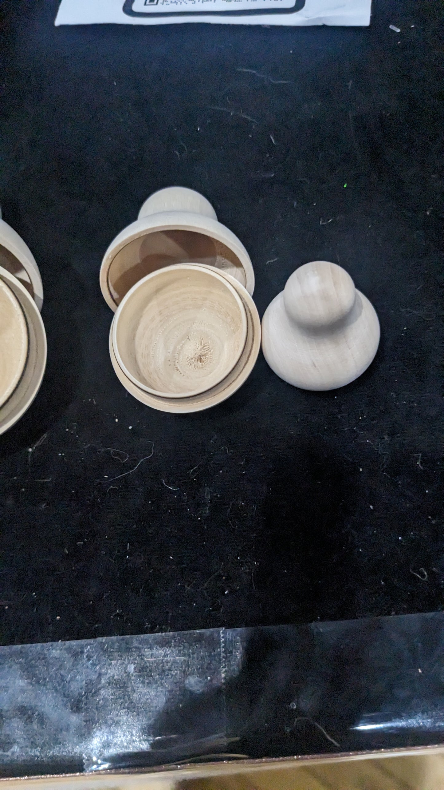 Potbellied Blank Nesting Doll 5pc./4"