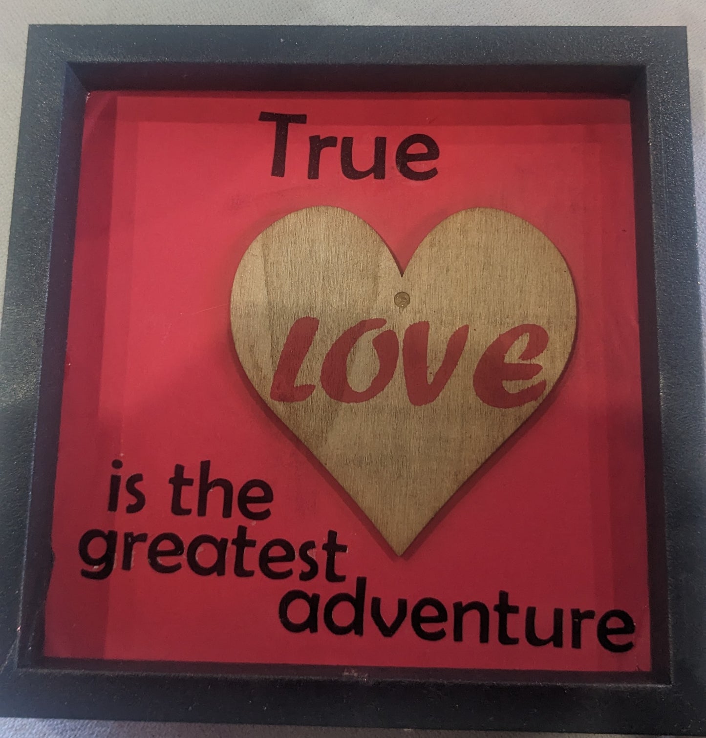 5"x 5" Valentine's Day sign