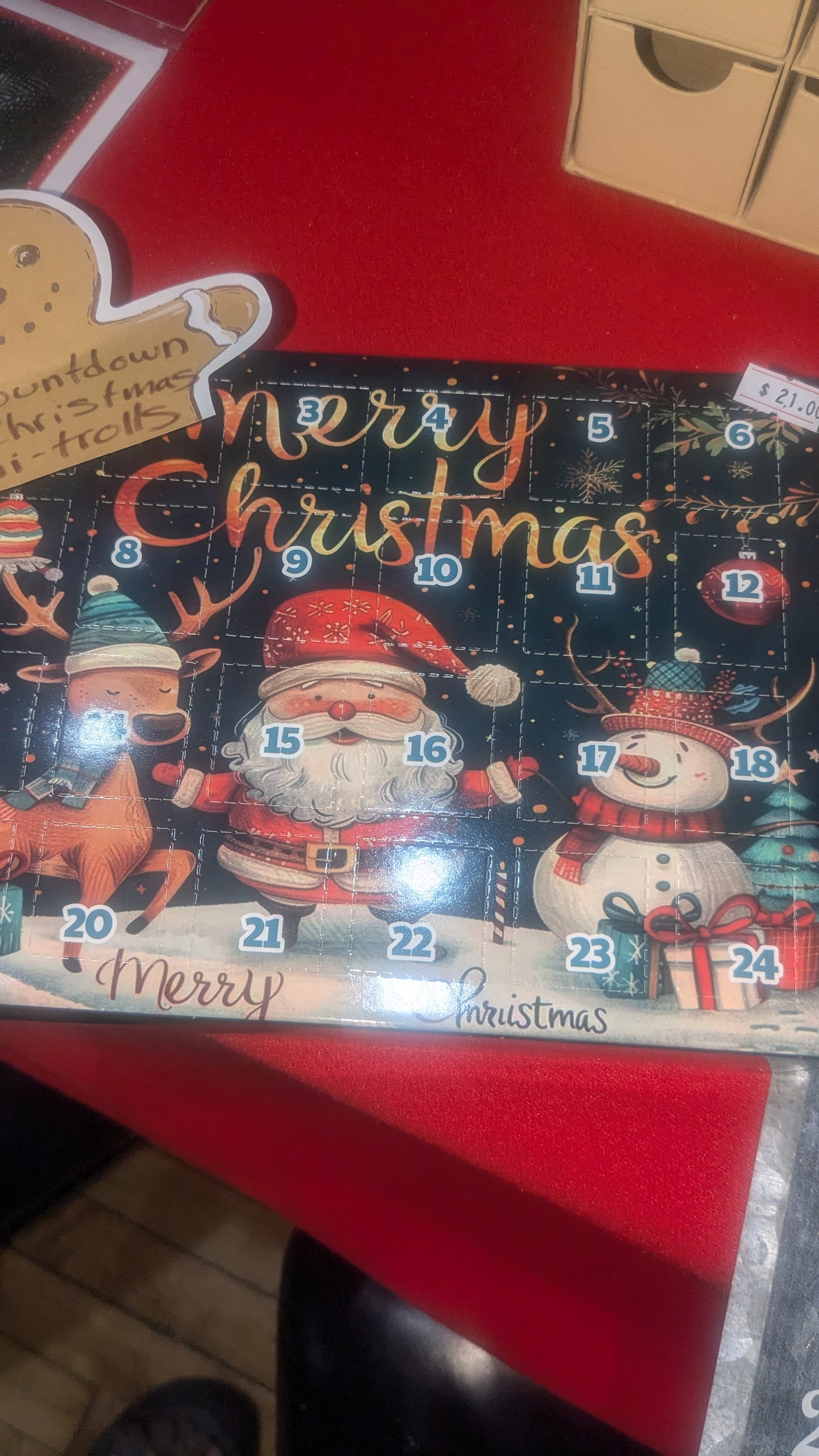 Christmas countdown troll prizes