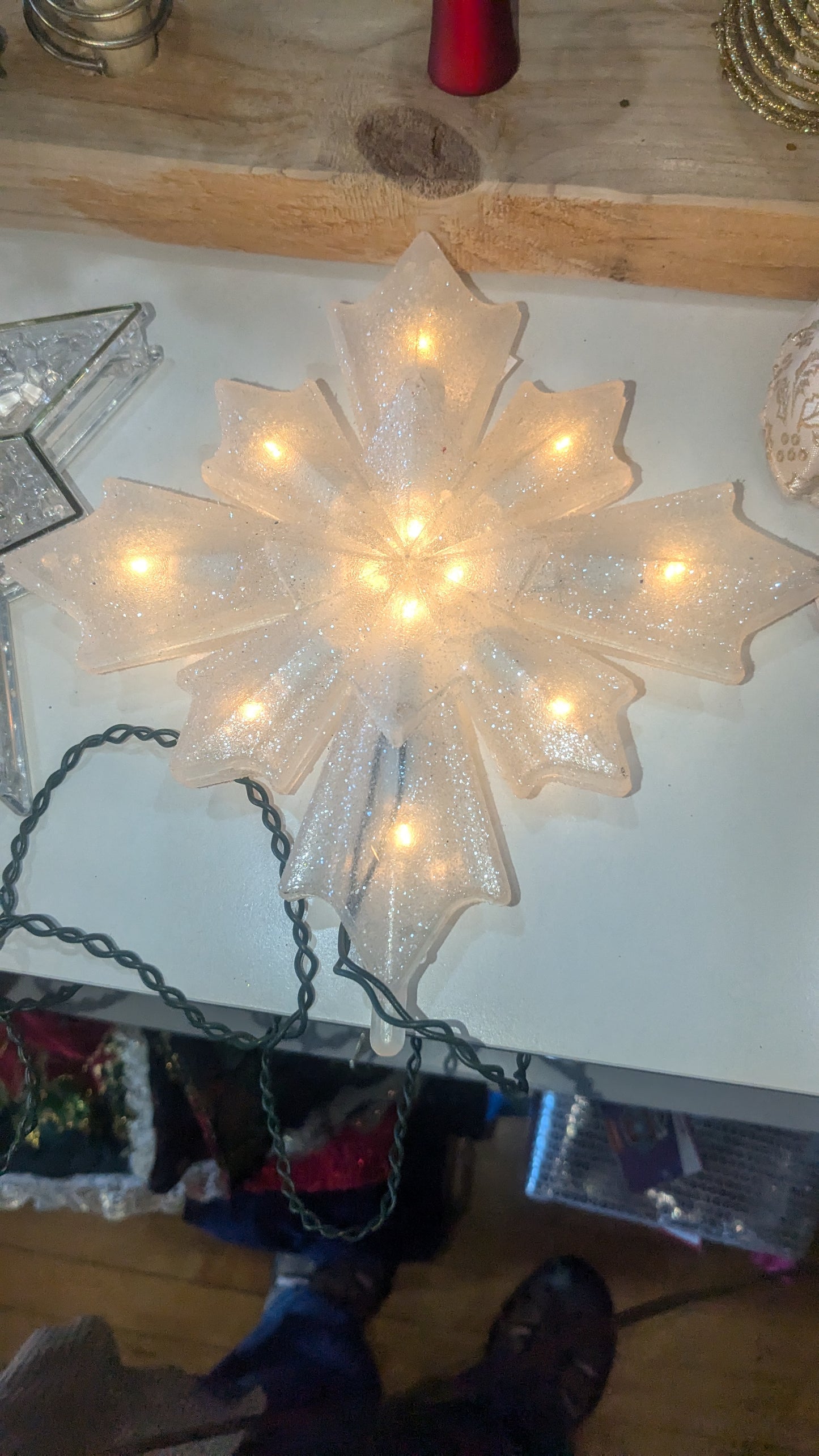 Vintage tree topper