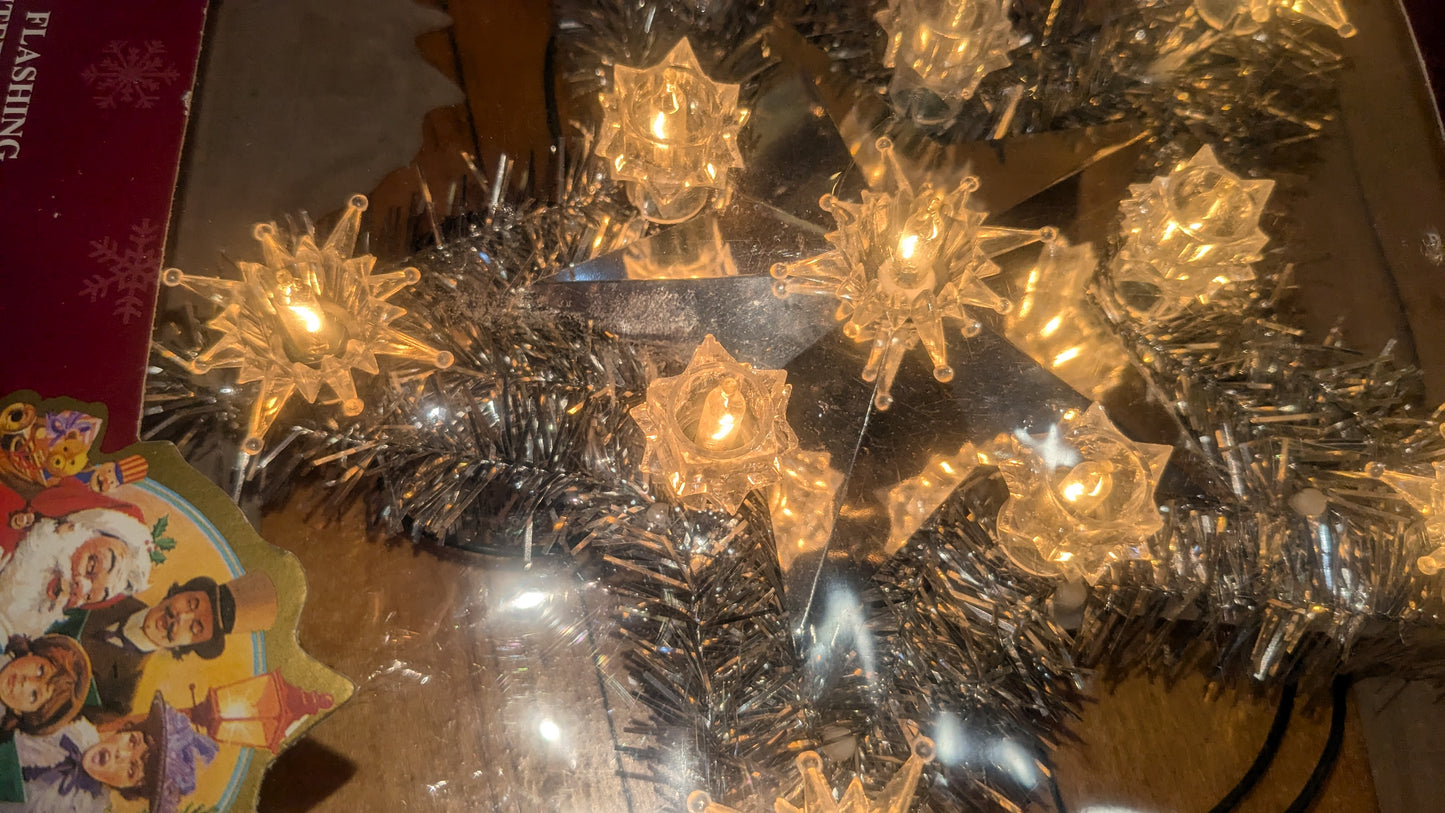 Vintage 10 star tree topper