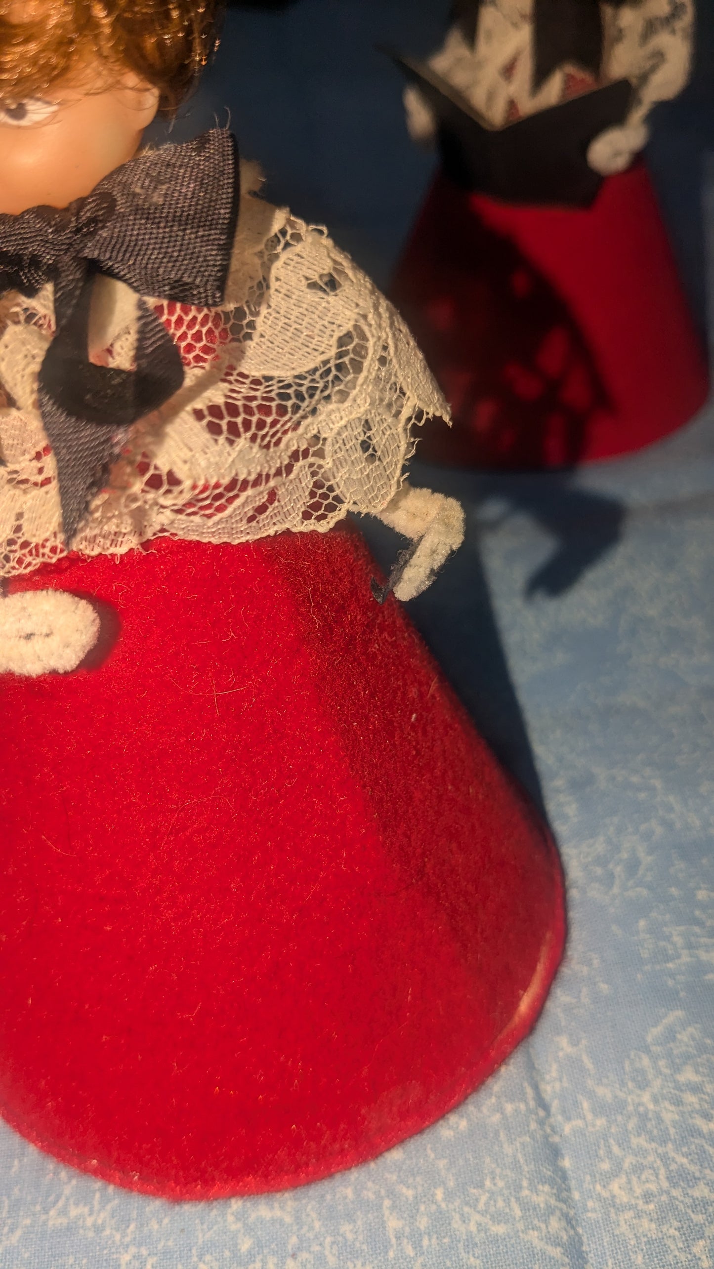 Vintage carolers cardboard bases