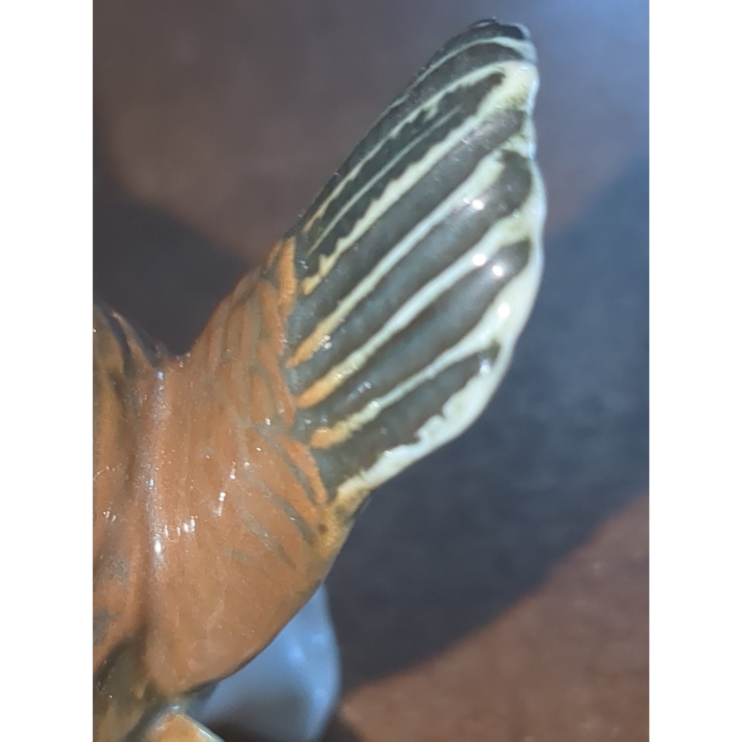 Vintage Karl Ens Porcelain Wren Bird On Branch Figurine