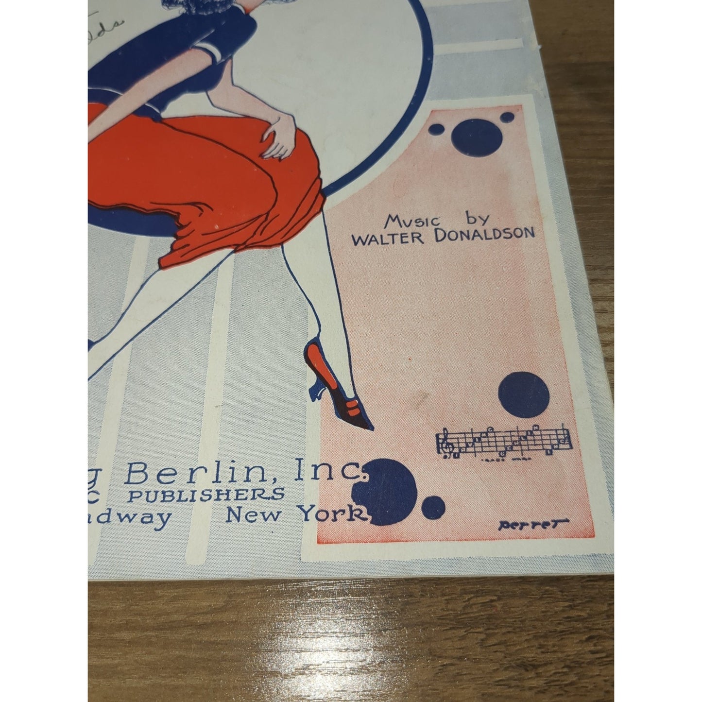 Vintage 1924 Sheet Music, "Oh, Baby - Don't Say No - Say Maybe" Irving Berlin