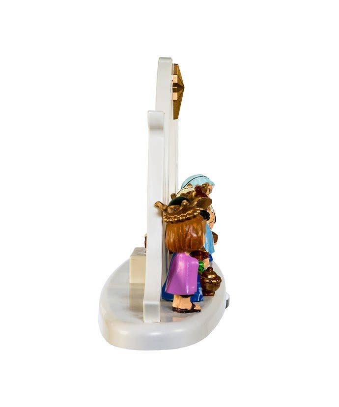 10" BATTERY OPERATED LED PEANUTS LIGHTED NATIVITY pe1