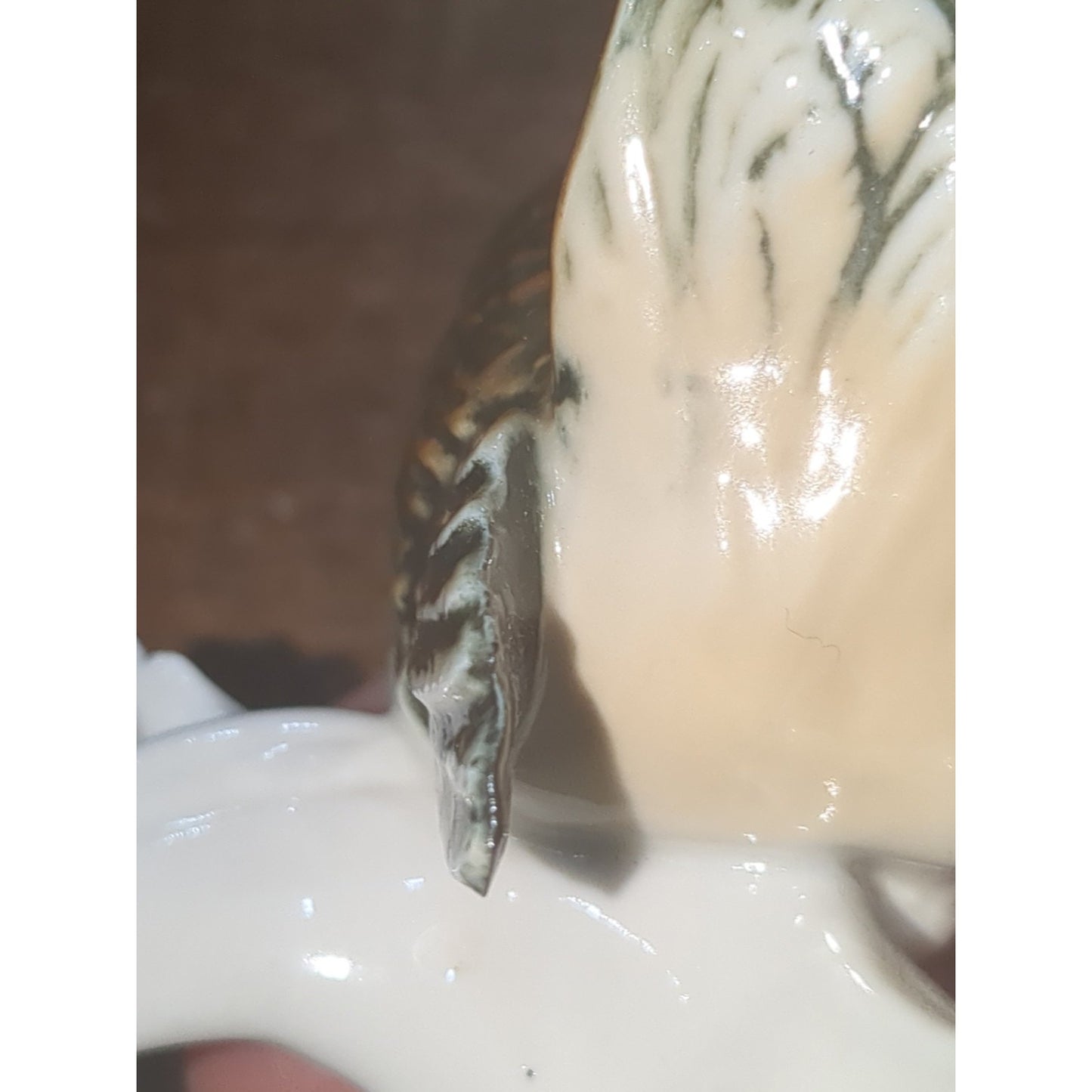 Vintage Karl Ens Porcelain Wren Bird On Branch Figurine