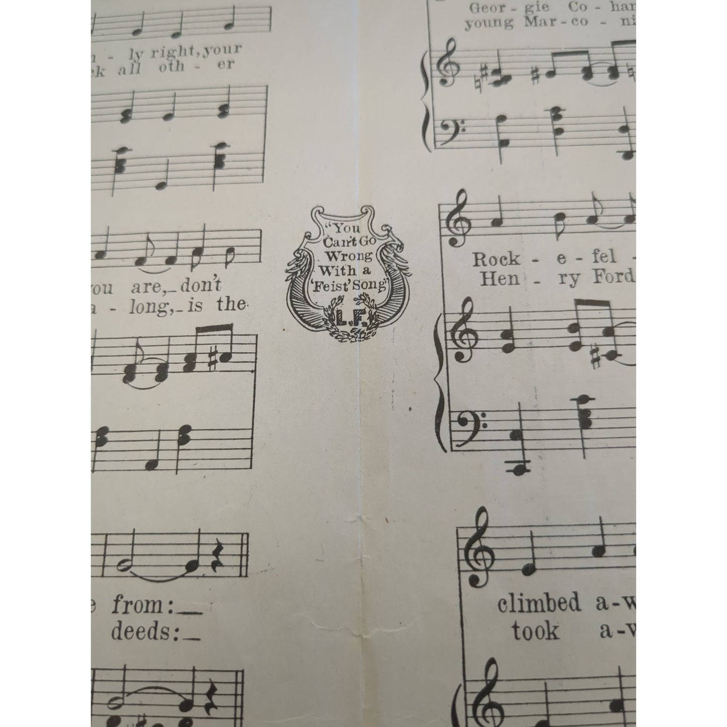 It's Not Your Nationality (It's Simply You) - 1916 large sheet music
