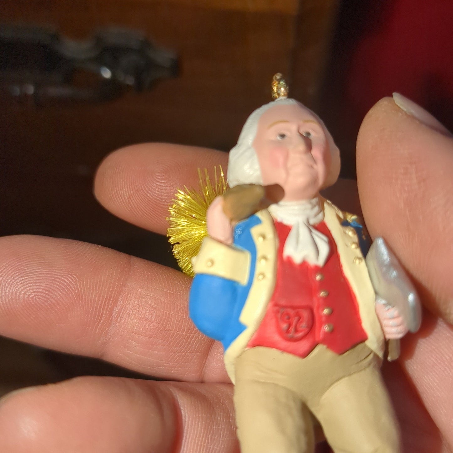 Vintage Hallmark Ornament Honest George 1992 NO BOX