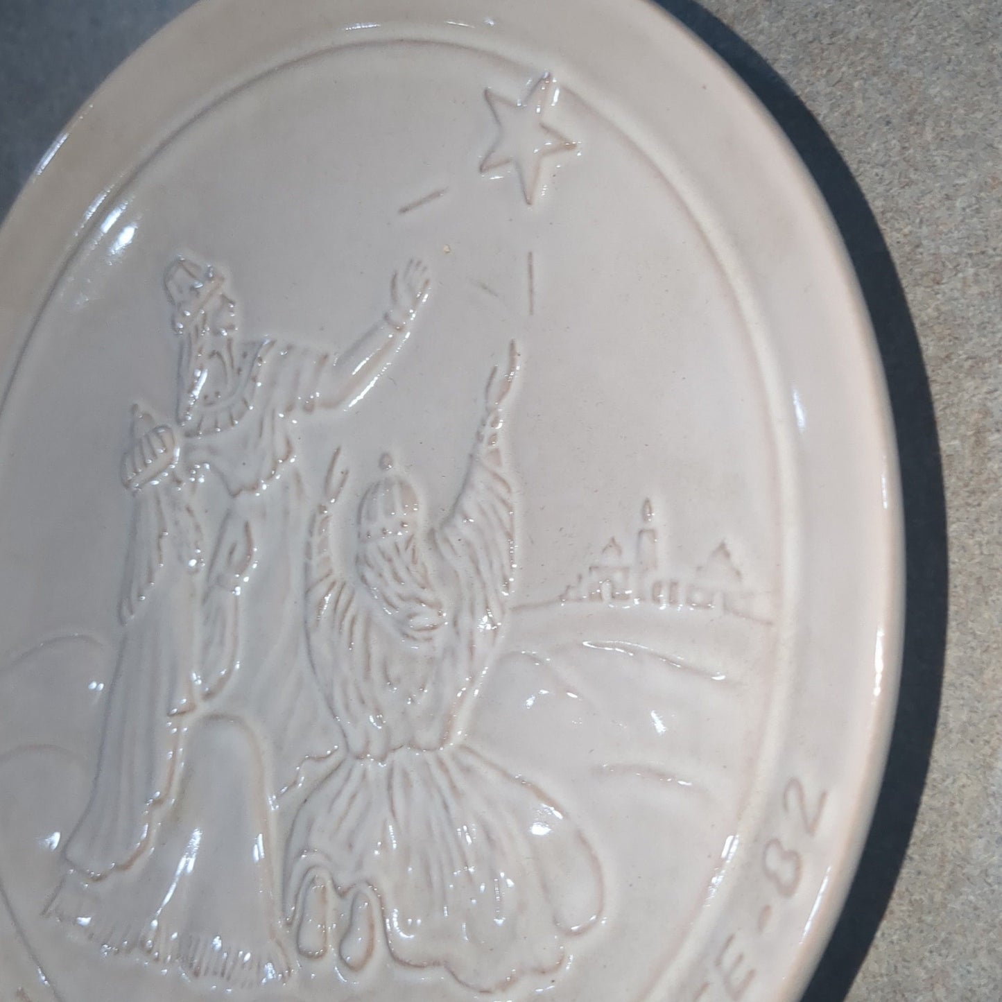 vintage Frankoma plate 1982 The wise men rejoice