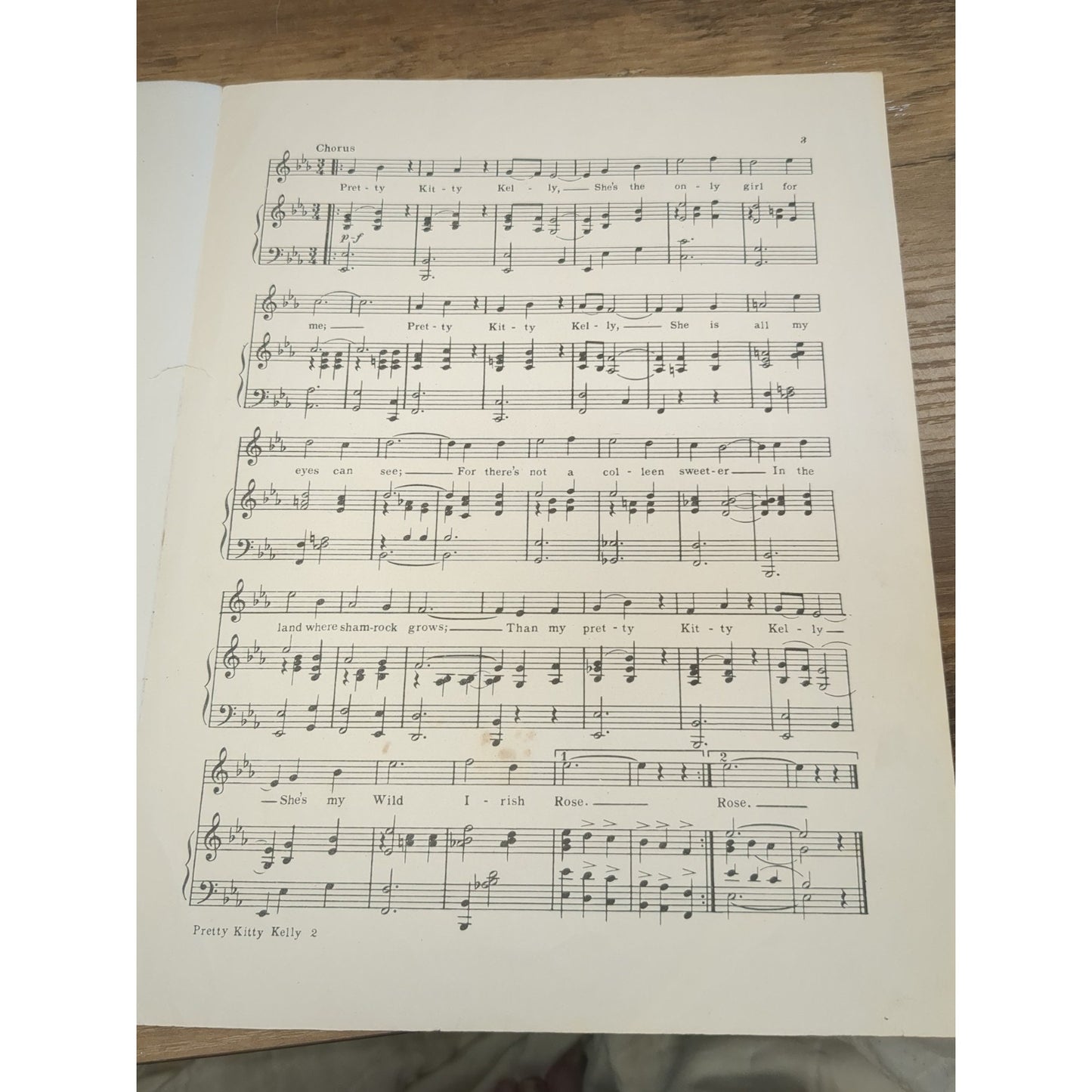 Pretty Kitty Kelly - Harry Pease & Ed Nelson - Sheet Music 1920