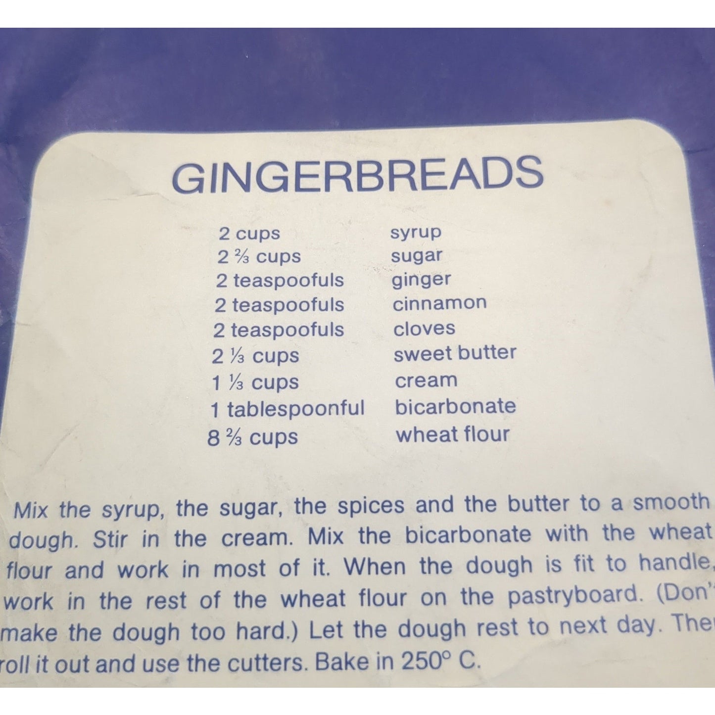 Vintage Gingerbread Cookie Cutter Family Alfred E. Knobler CG7