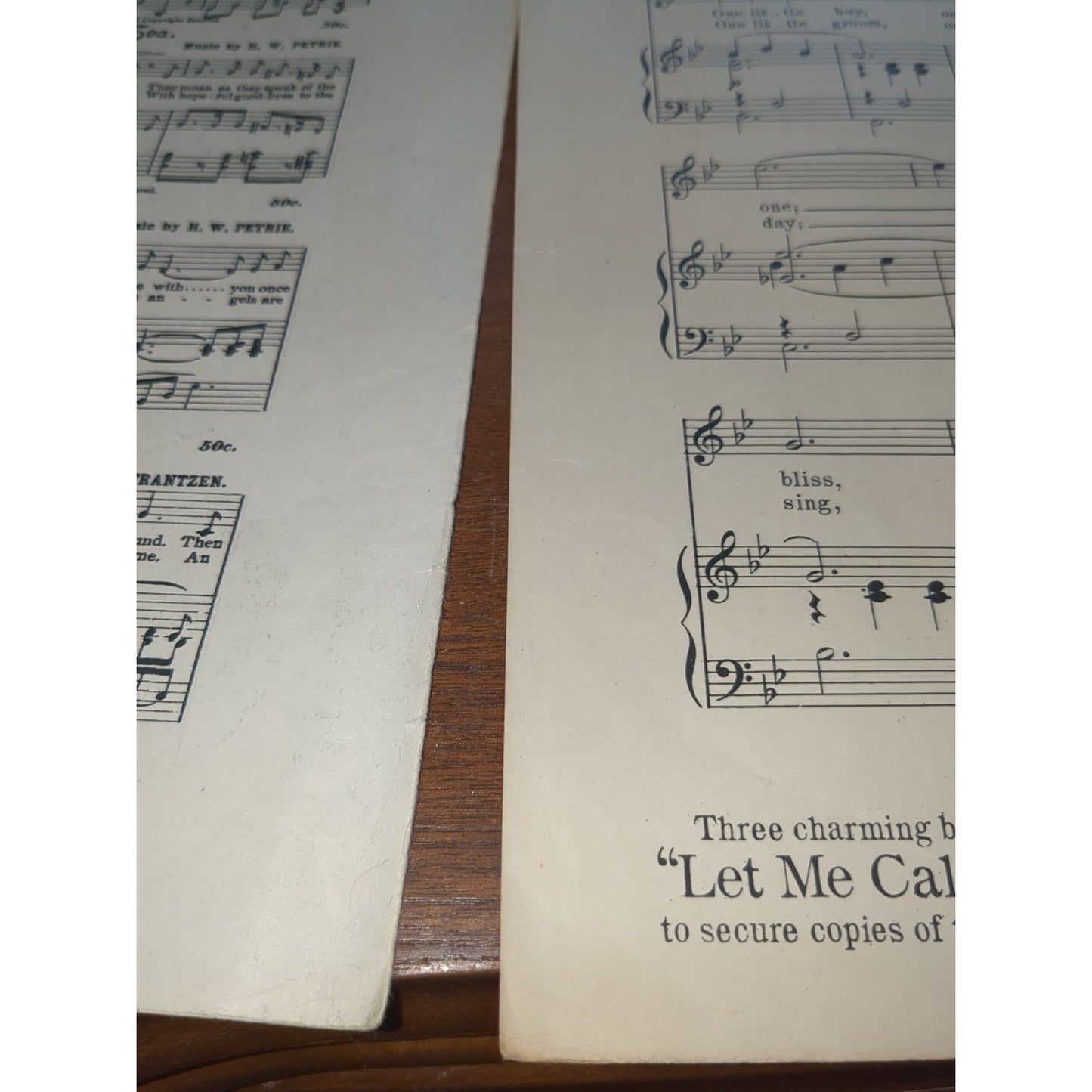 Vintage Sheet Music When The Girl Whose Heart You Long For George Meyer Robert Roden