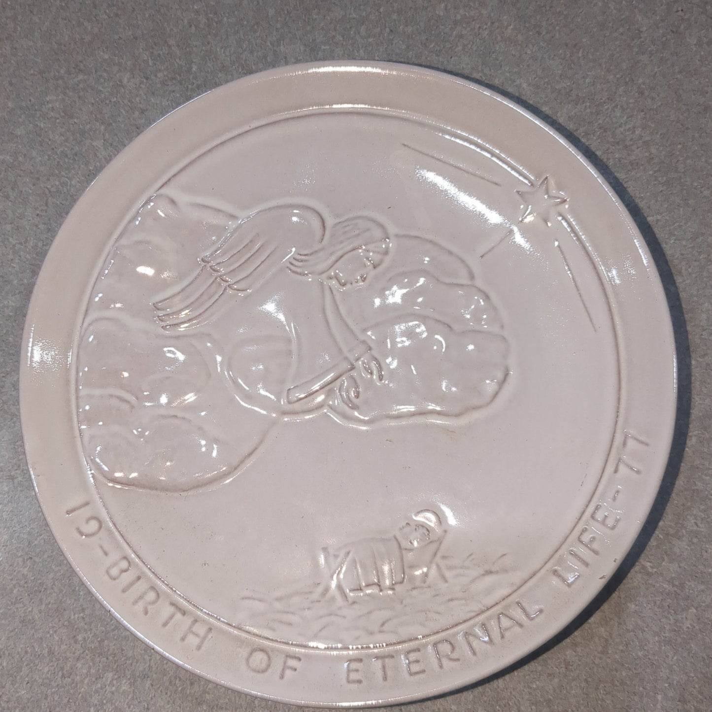 vintage frankoma plate 1977