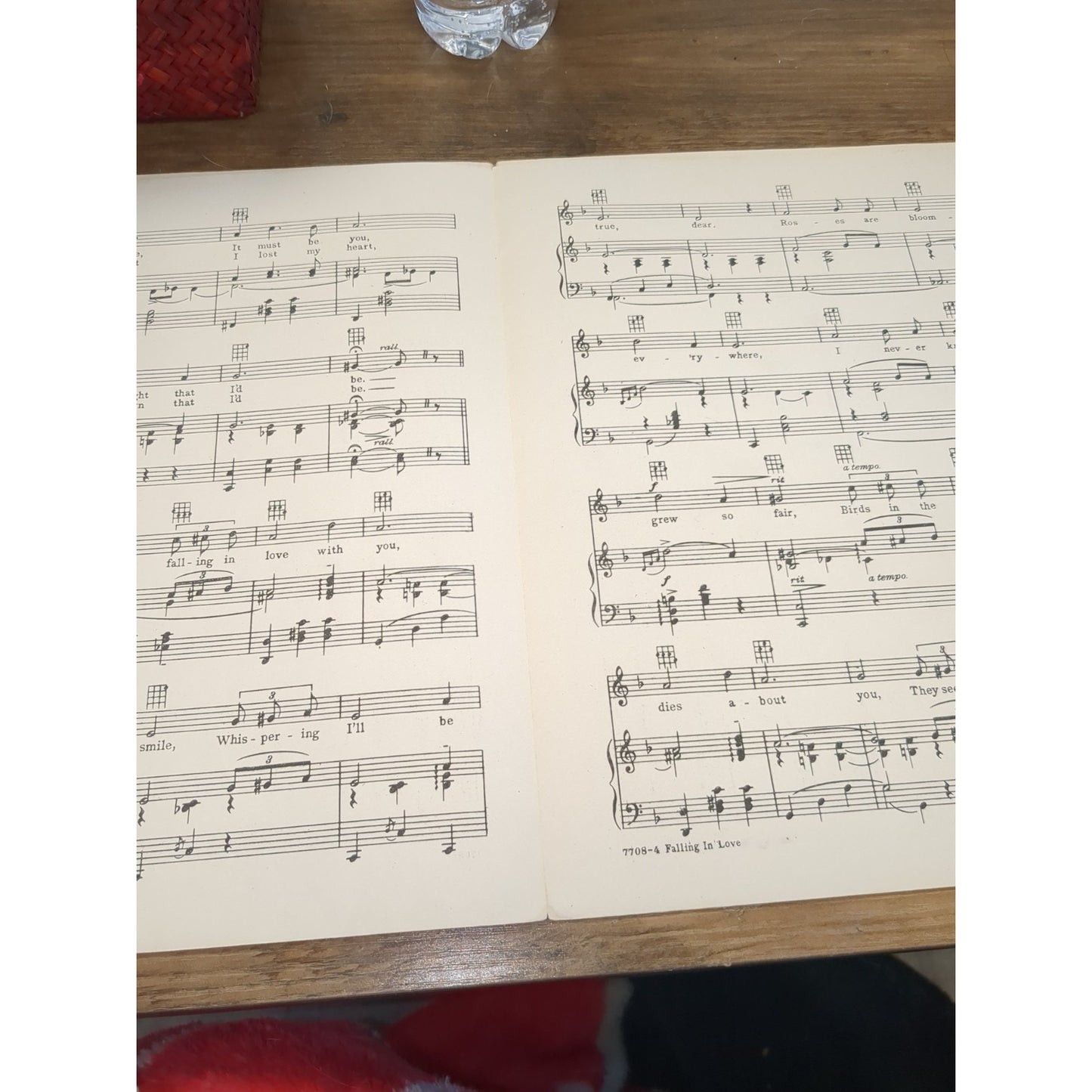 Vintage Sheet Music 1926 - FALLING in Love With You Davis/Meyer