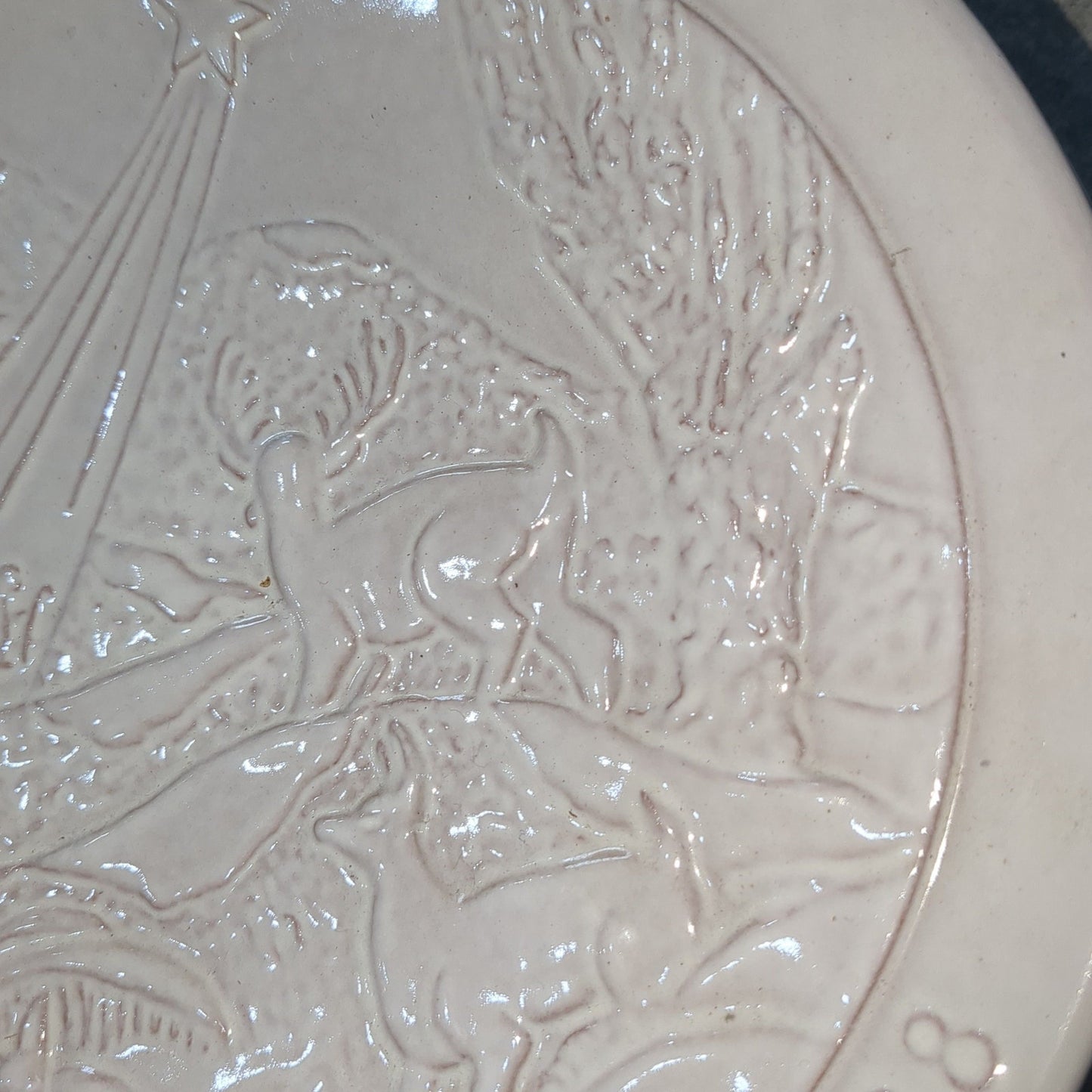 vintage Frankoma plate 1988 The Guiding Light