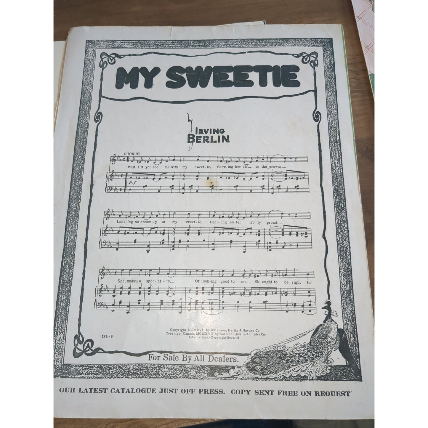 Lot Of Three Vintage Sheet Music. Dixie Blues, Mason Dixon Line, Mother Dixie &