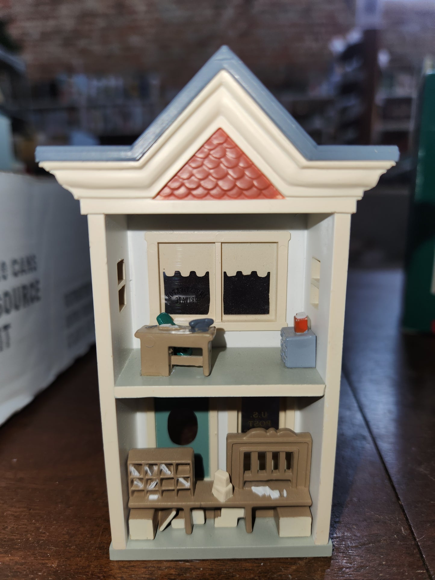 HH1989 US Post Office Ornament Hallmark Nostalgic Houses