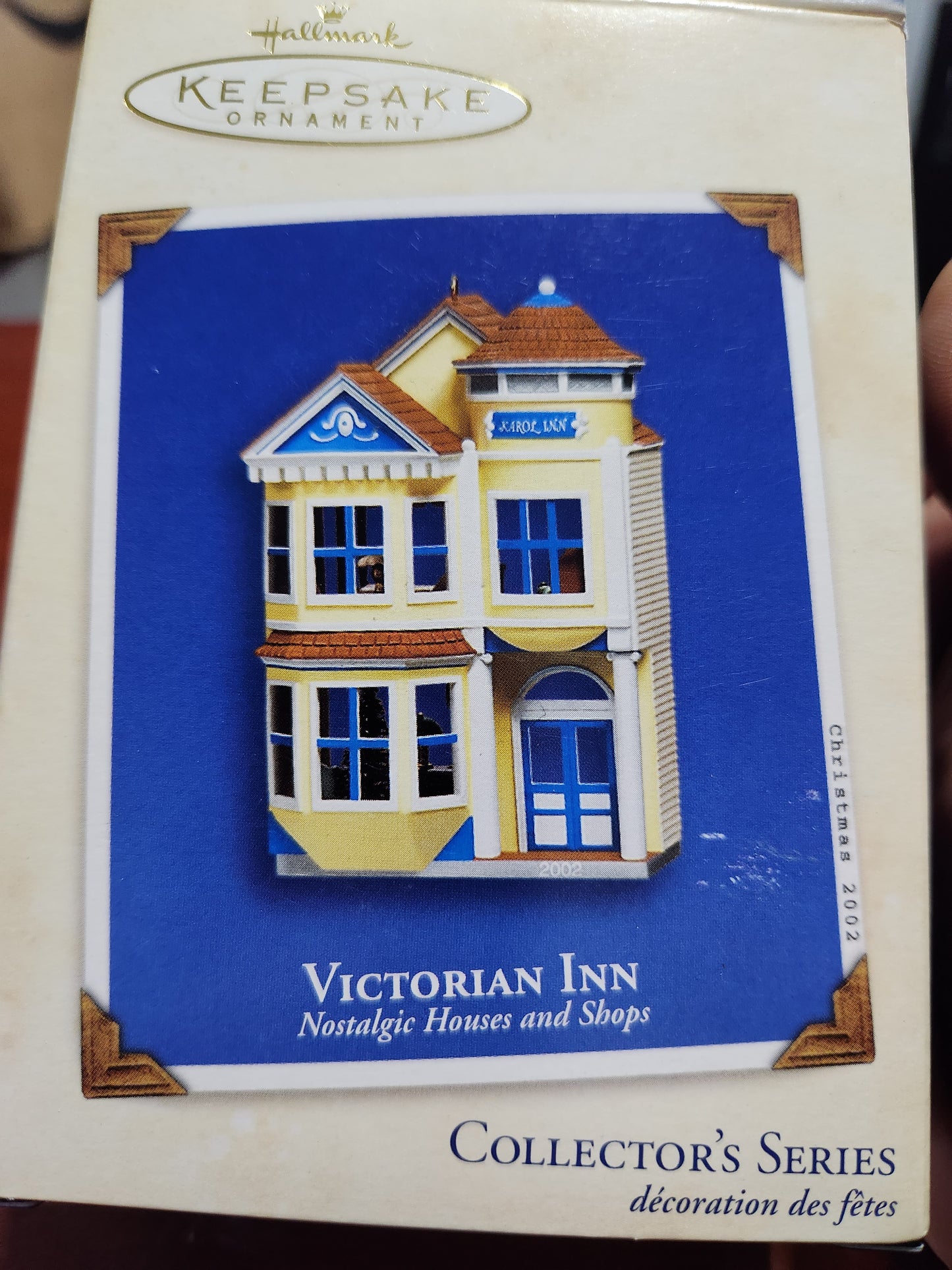 HH2002 Victorian Inn Ornament Hallmark Nostalgic Houses,