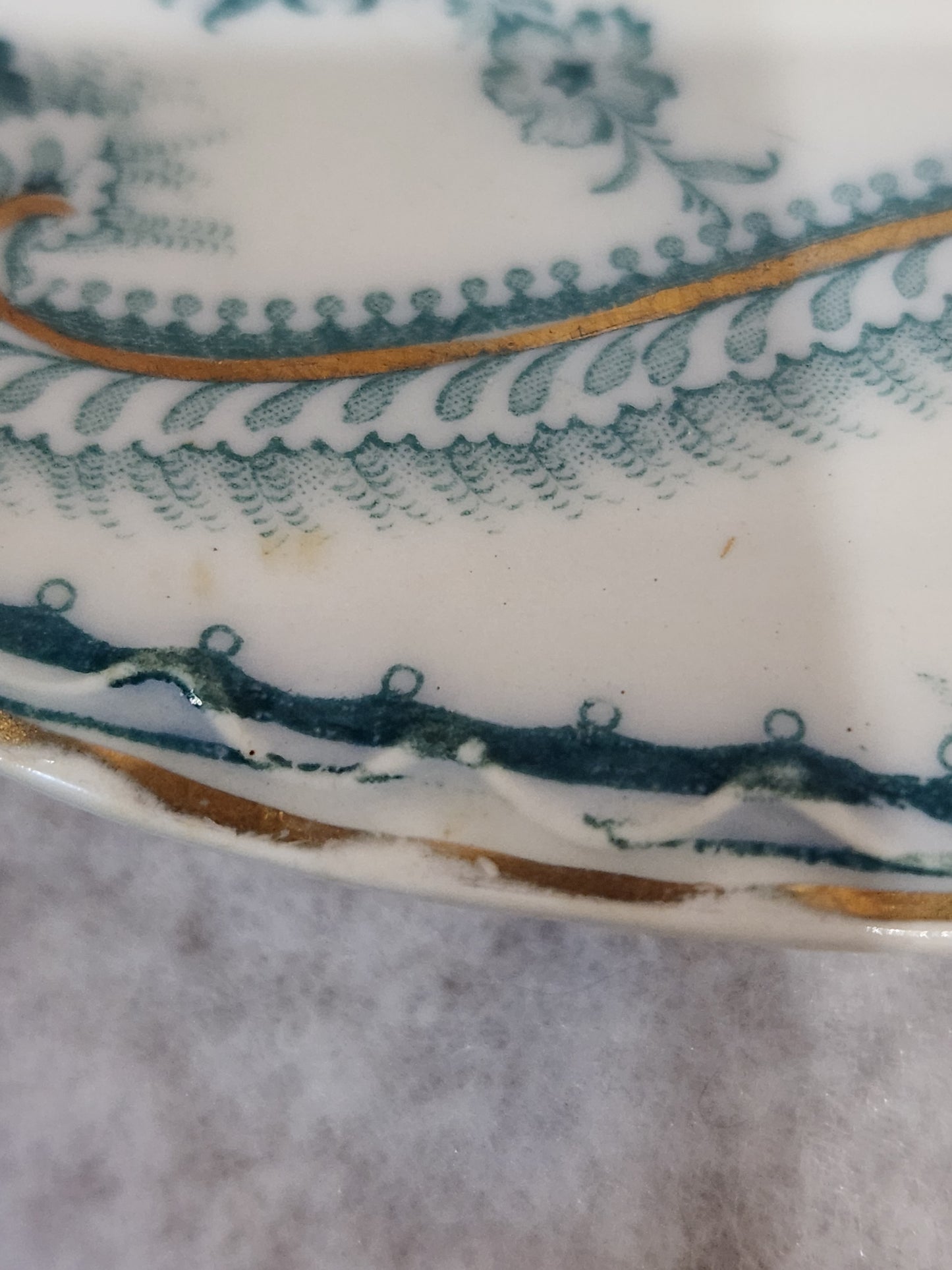 Johnson Brothers China Regis teal blue Dinner Plate 9 3/4" pl65