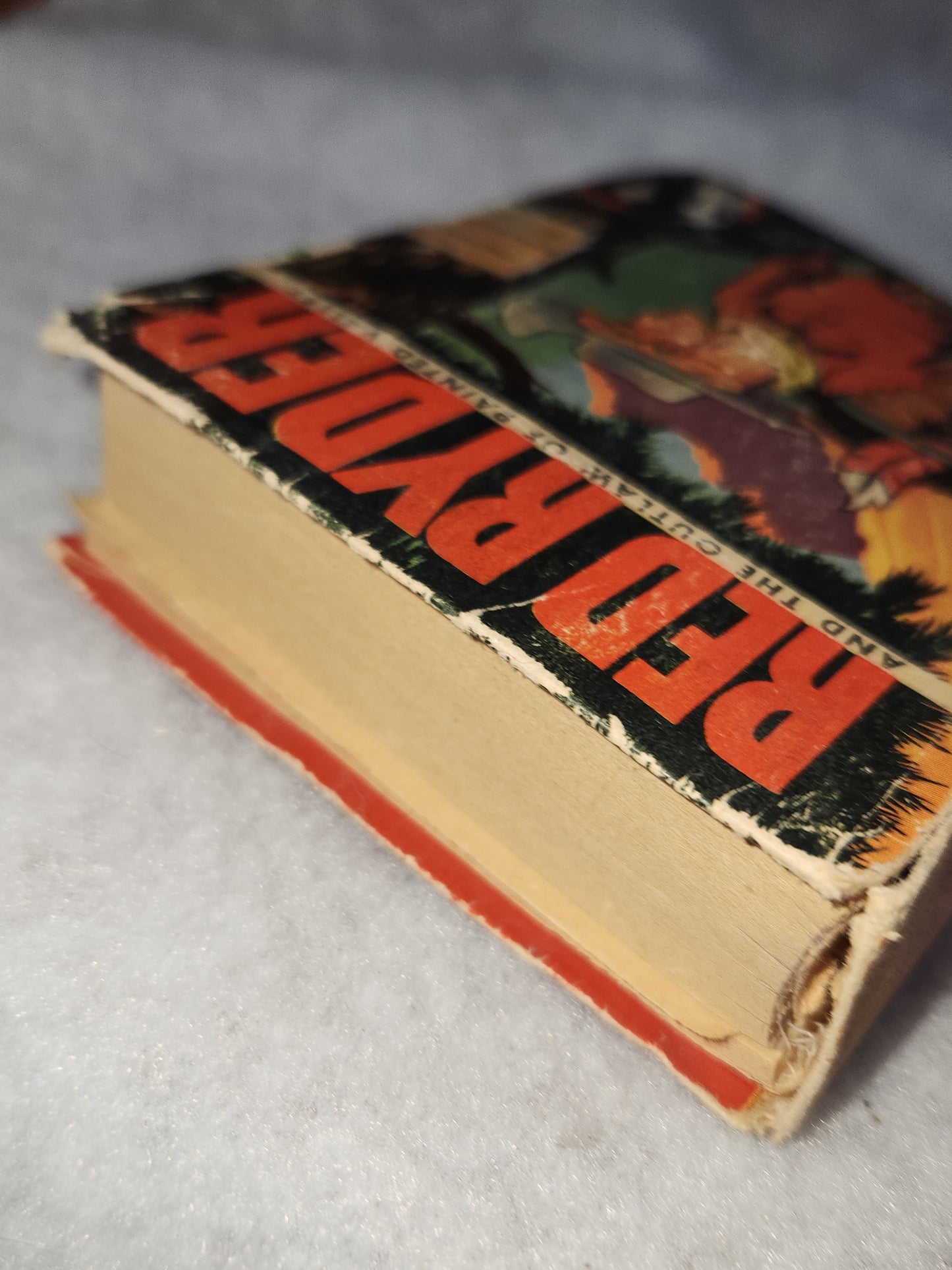 Vintage Big Little Book Better Little Book Red Ryder and the Outlaw of Painted Valley missing pages for decor