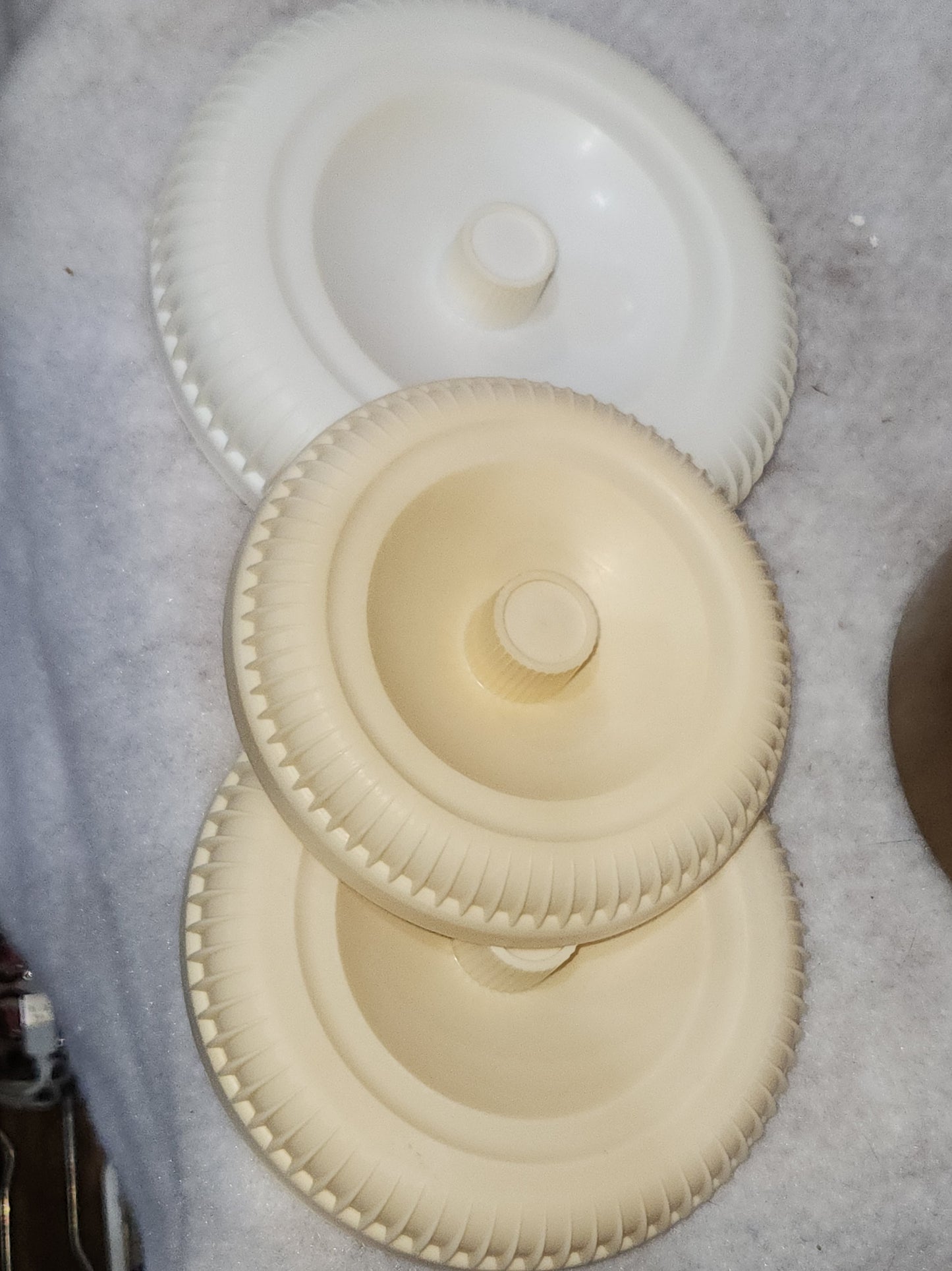 Vintage Kitsch Kitchen Canister Set Flour Coffee Tea ca78