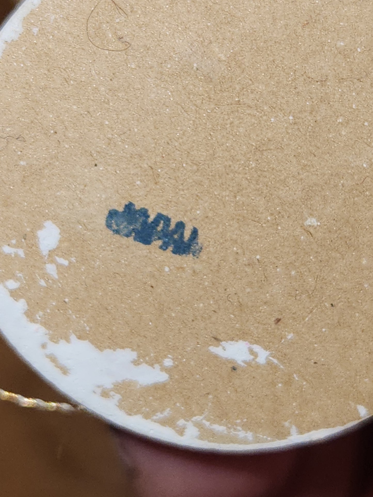 Vintage Commodore Japan Spun Cotton Snowman Christmas Ornament