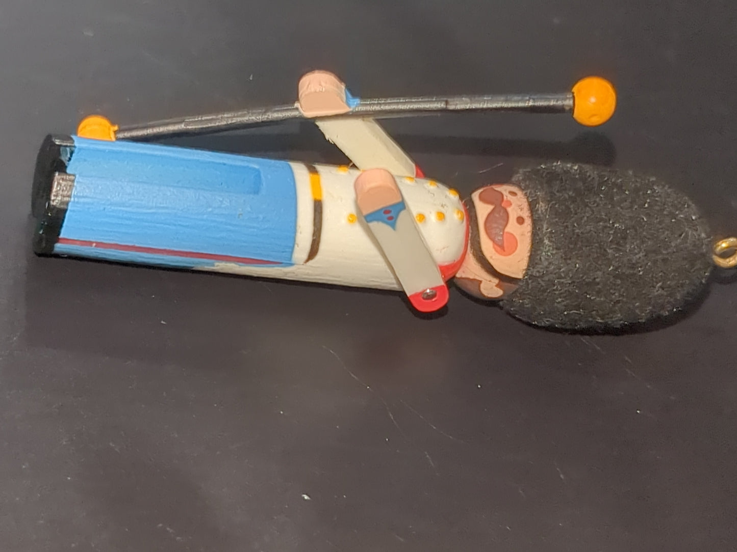 Hallmark Keepsake Ornament 1982 miniature Clothespin Soldier England Queen's Royal Guard ornament 1st in Series hos1
