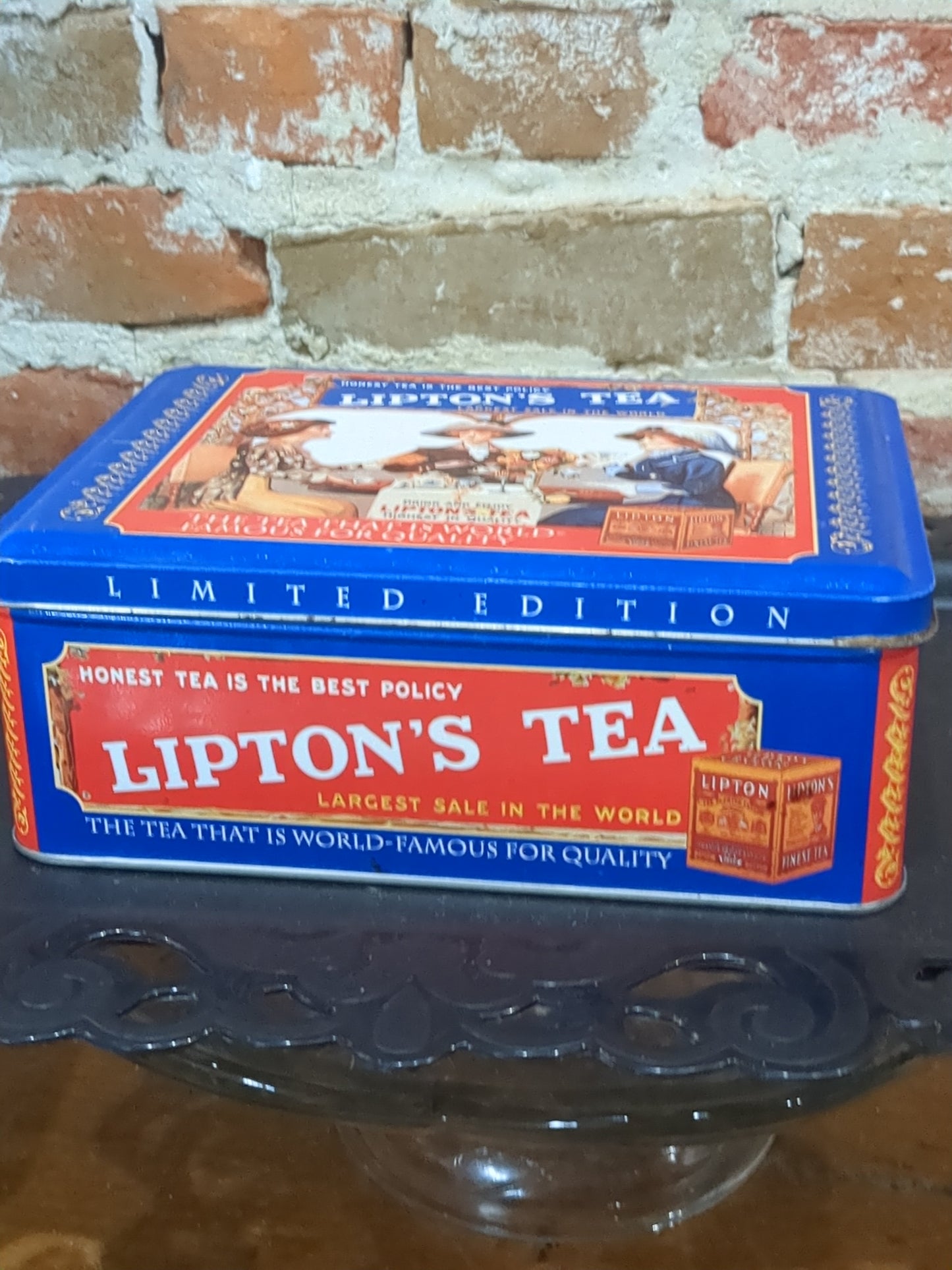 Limited Edition Lipton's Tea Antique Tin Nostalgic Tin Collection Series 401 tin401