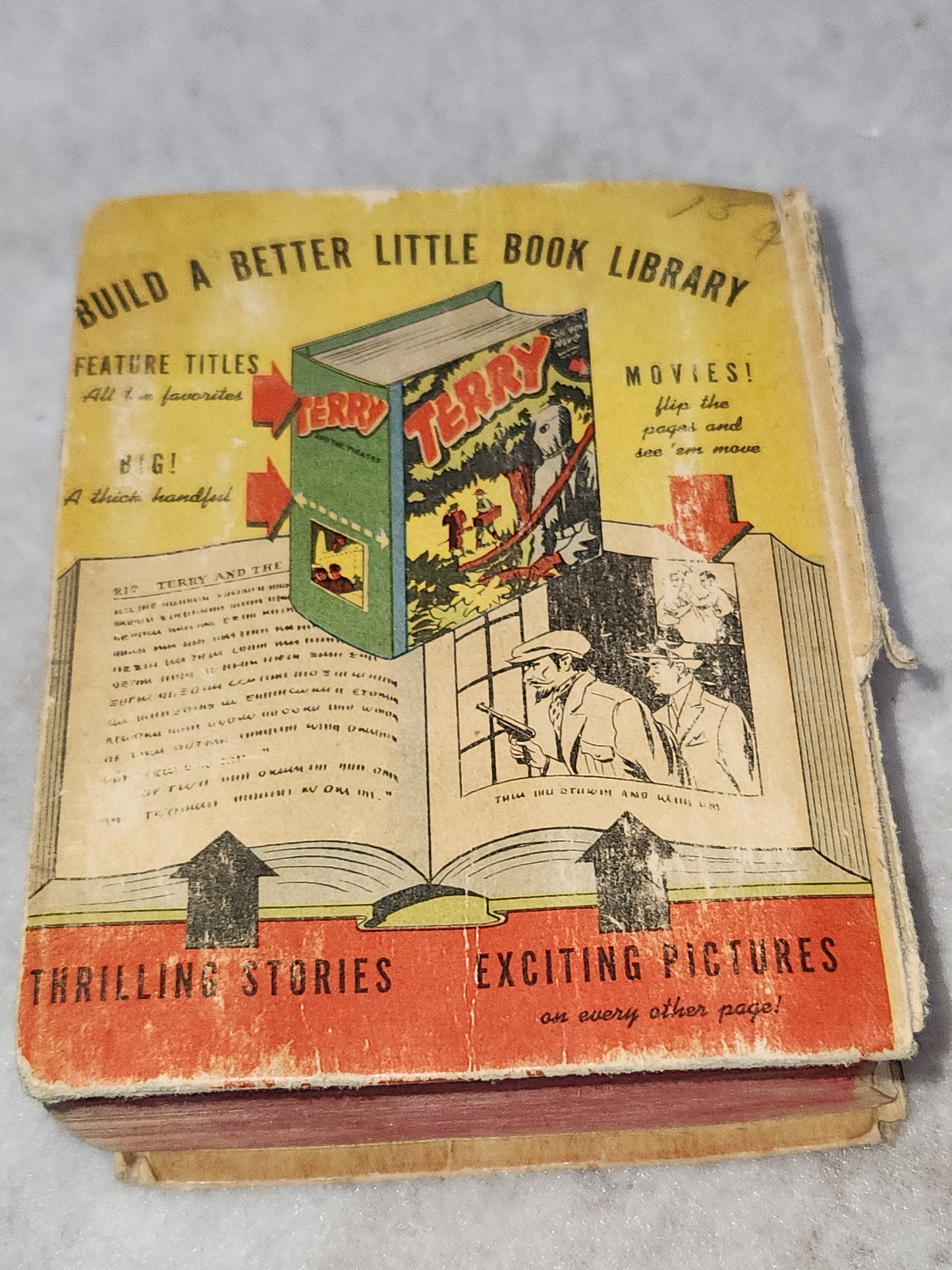 Vintage Big Little Book Better Little Book Donald Duck Off the Beam