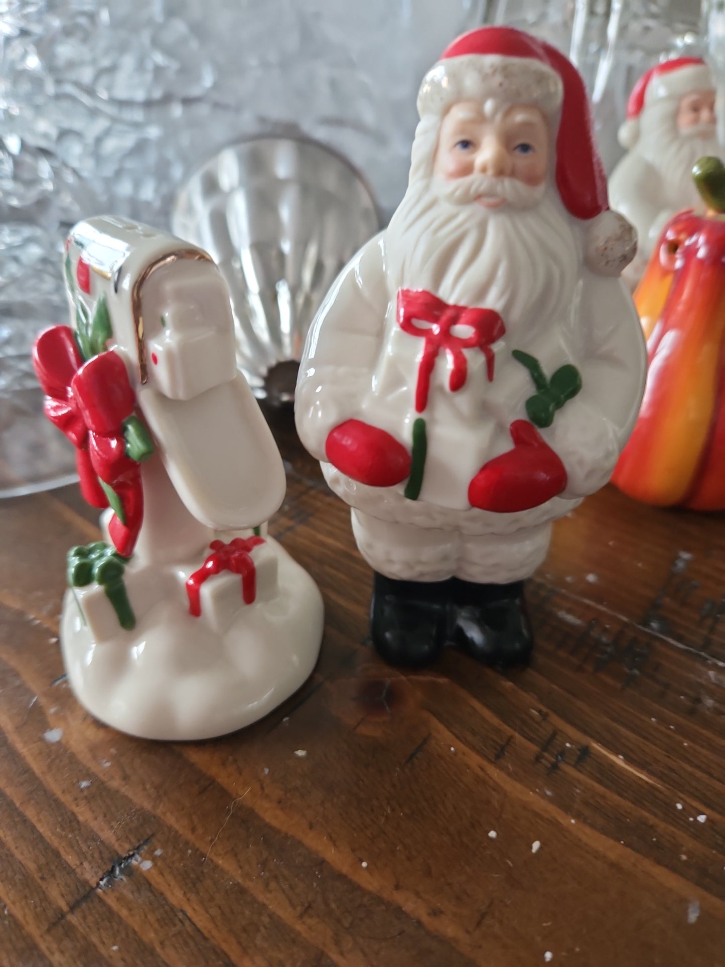 Lenox Countdown to Christmas Salt and Pepper Shaker Set, Ivory sps5