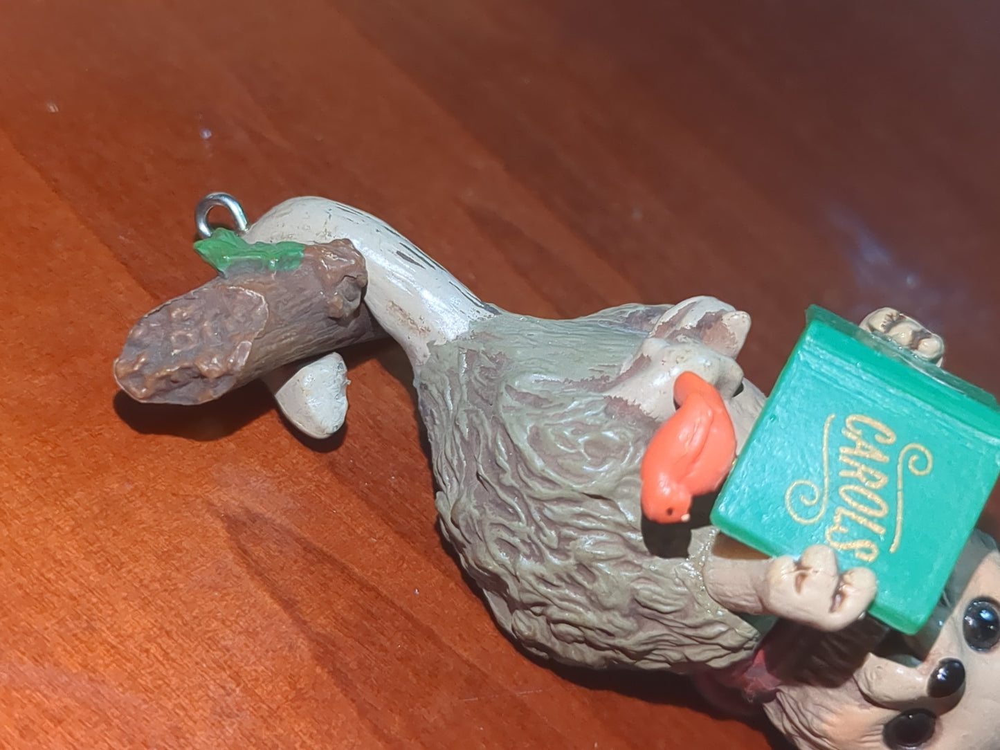 Vintage Hallmark Keepsake 1981 Topsy Turvey Surprises Opossum Christmas ornament ho789
