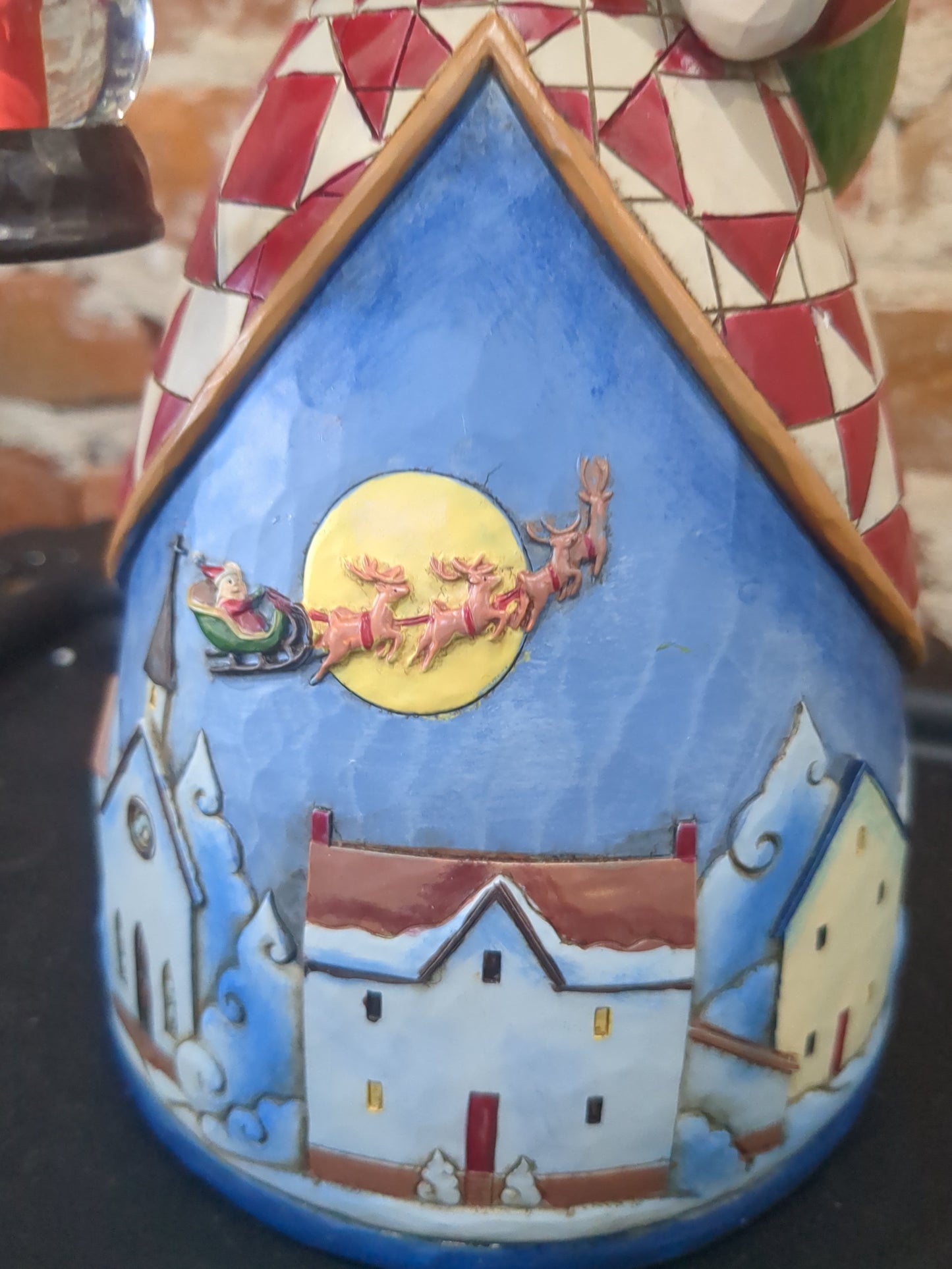 Jim Shore Heartwood Creek #4025489 And to all A Good Night Santa Village Scene