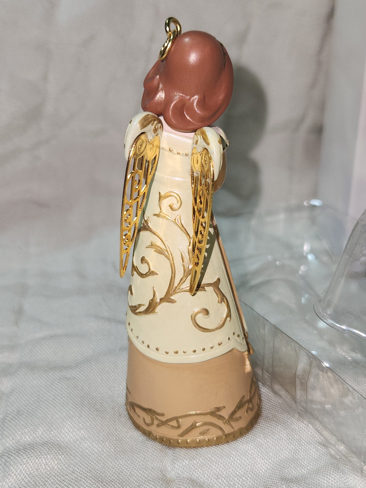 Hallmark Keepsake Christmas Ornament 2005 Joyful Tidings Gilda Angel gold hoa5