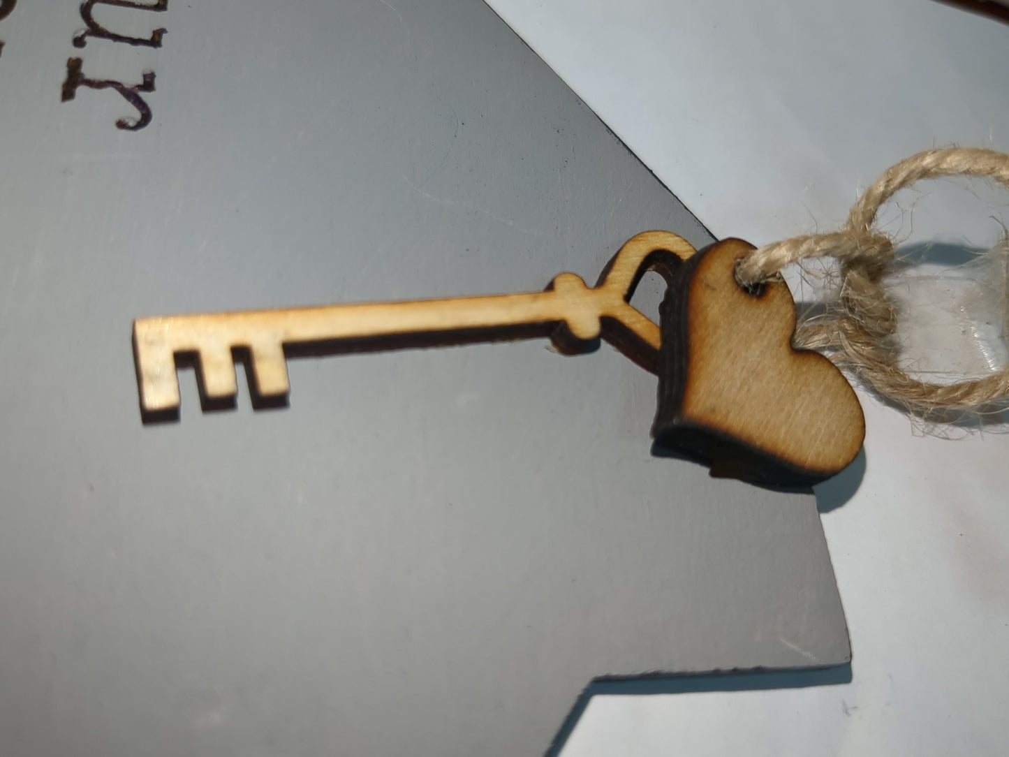 Ornament or car charm Our New Home ho1