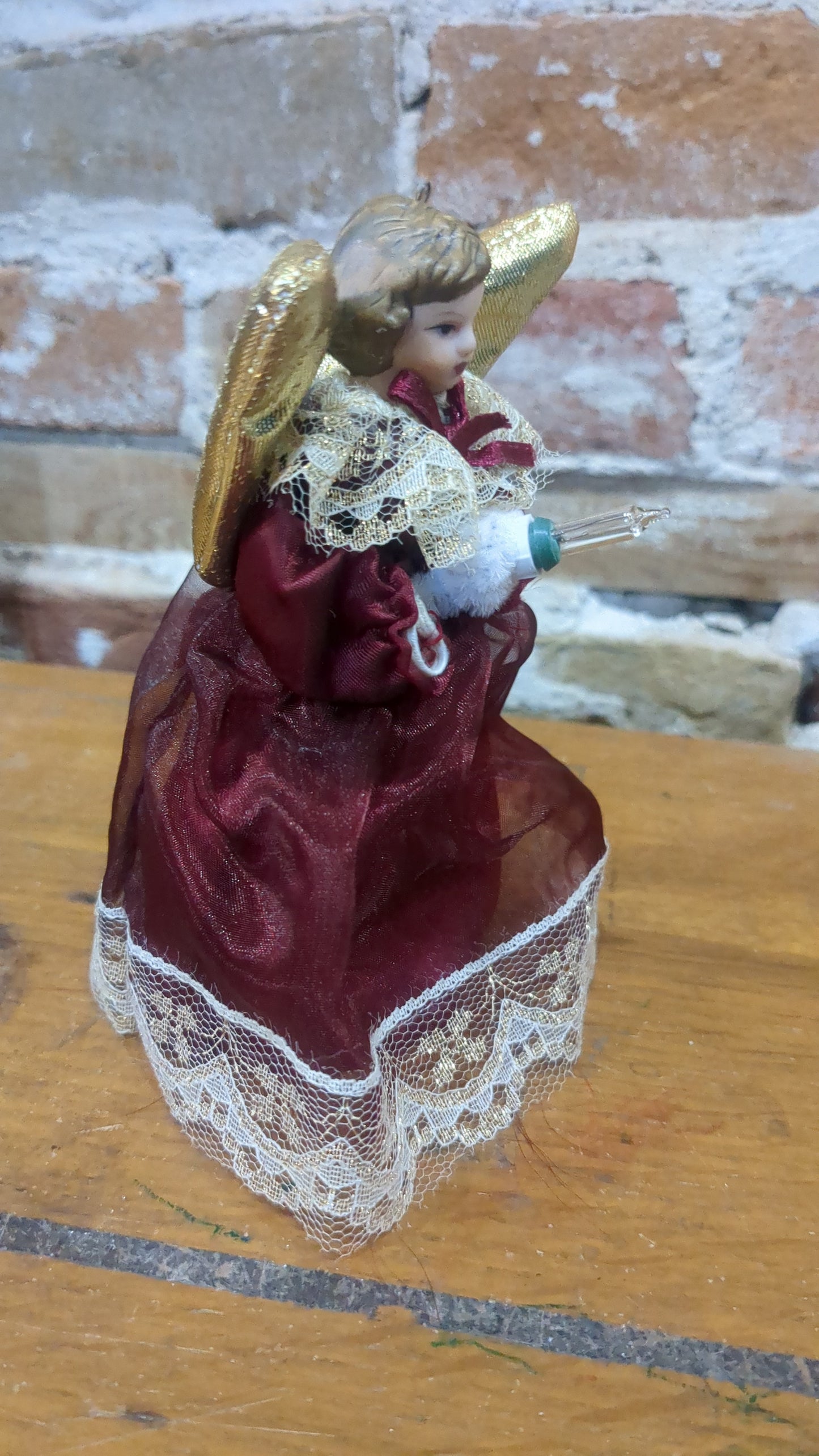 Angel tree topper 6"