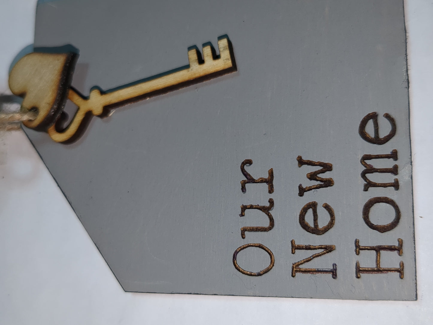 Ornament or car charm Our New Home ho1