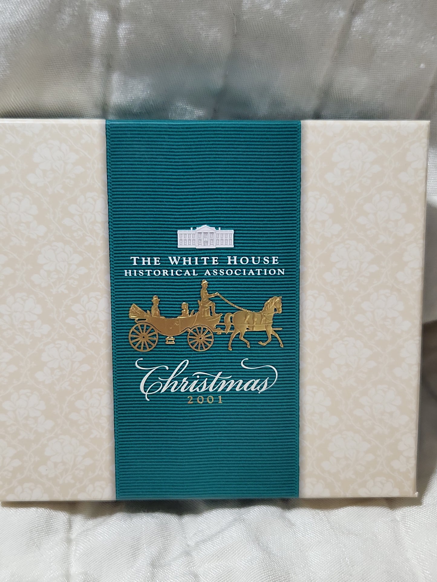 The White House Historical Association Collectible Christmas Ornament 2001 President Andrew Johnson wh2001