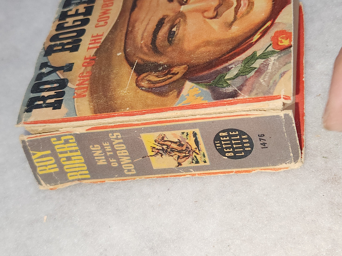 Vintage Big Little Book Better Little Book Roy Roger's King of the Cowboys
