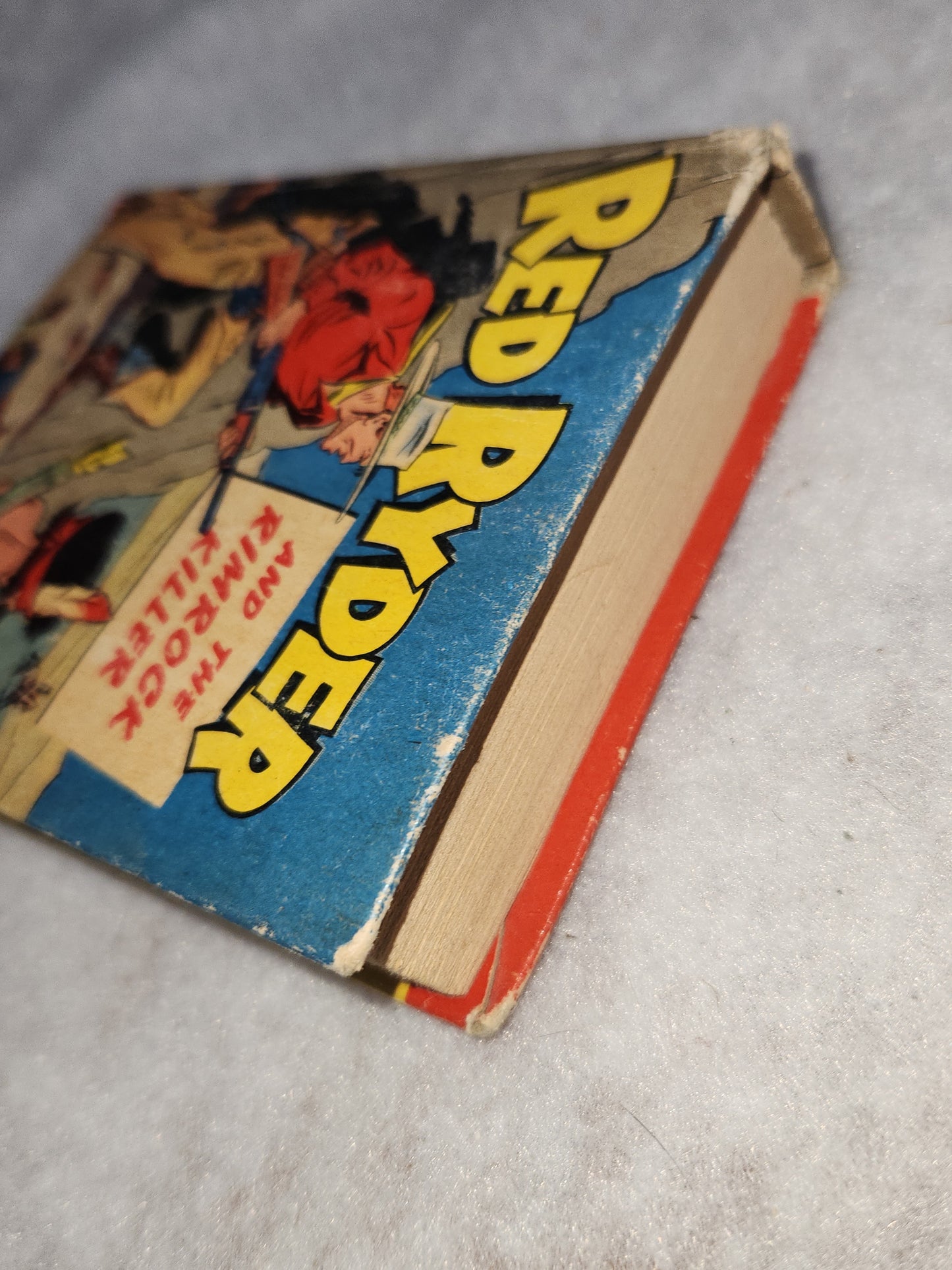 Vintage Big Little Book Better Little Book Red Ryder and the Rimrock Killer
