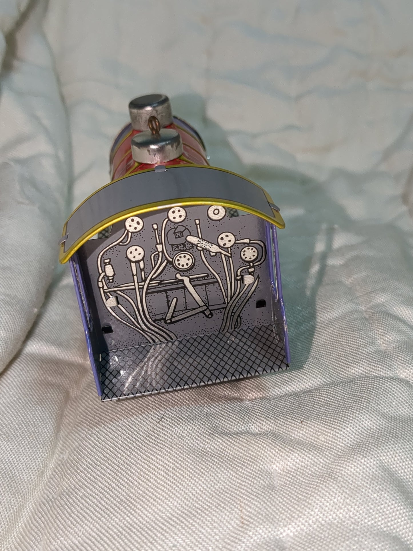 Vintage 1984 Hallmark tin locomotive series train #3 hh293
