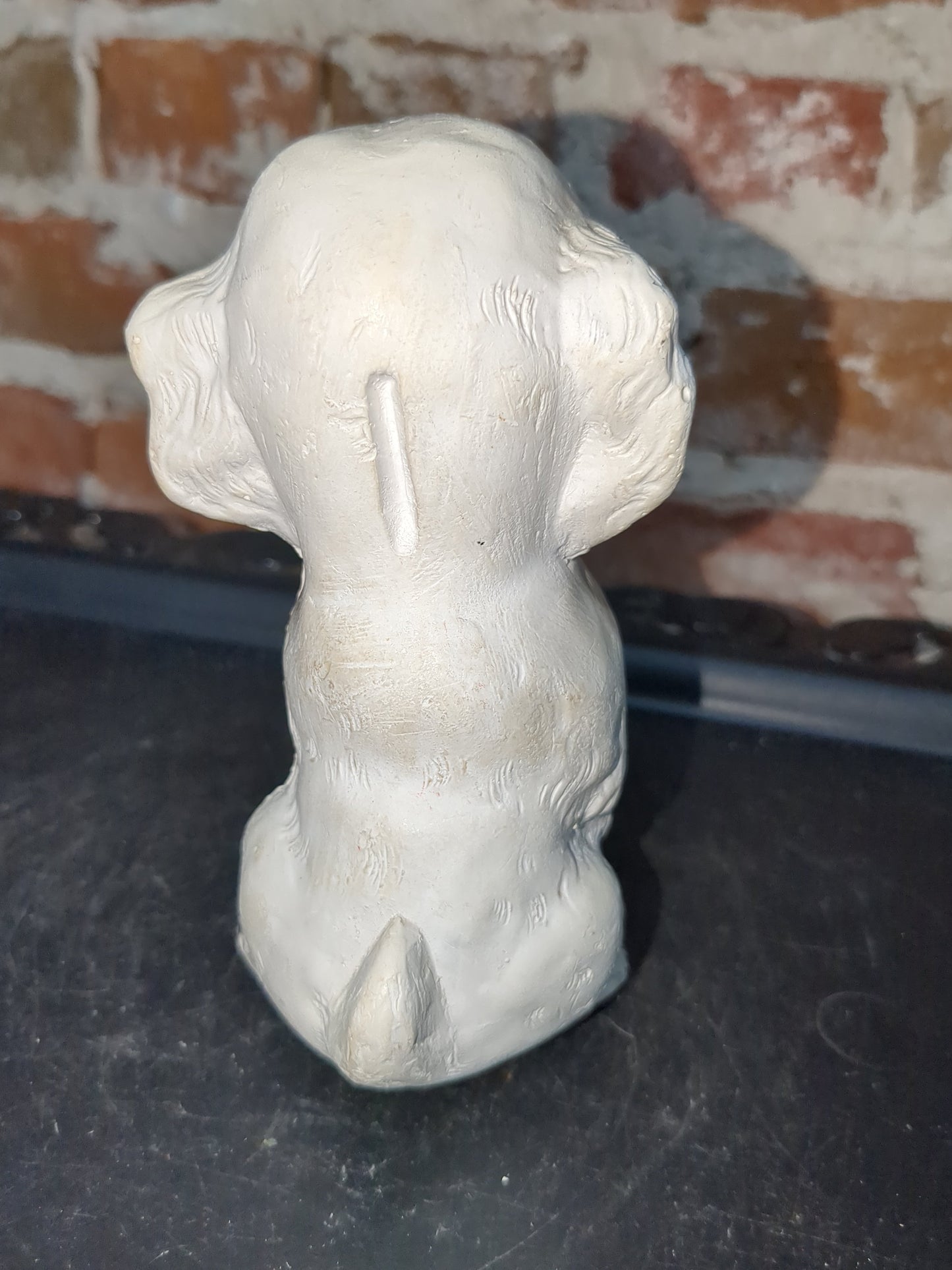 Vintage chalkware dog cw34